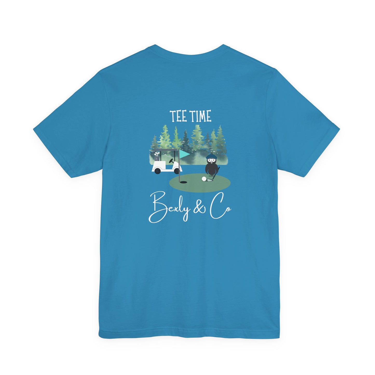 Tee Time Unisex Golf T-Shirt - Perfect for Golf Lovers & Outdoor Enthusiasts