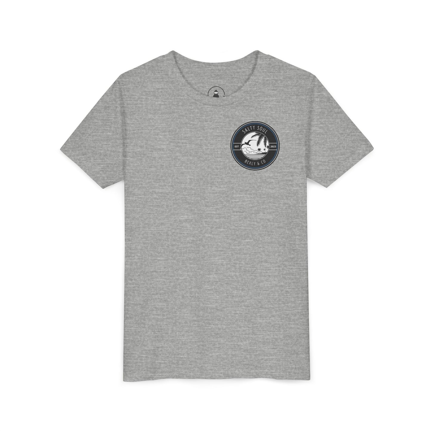 Salty Soul Youth Tee, Beach Vibes Shirt, Summer Fun Top, Kid's Vacation T-Shirt, Family Beach Day Outfit, Outdoor Adventure Wear