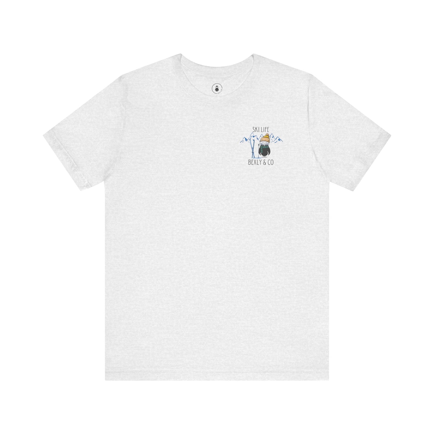 Ski Life Unisex Tee - Perfect for Winter Adventures and Ski Enthusiasts