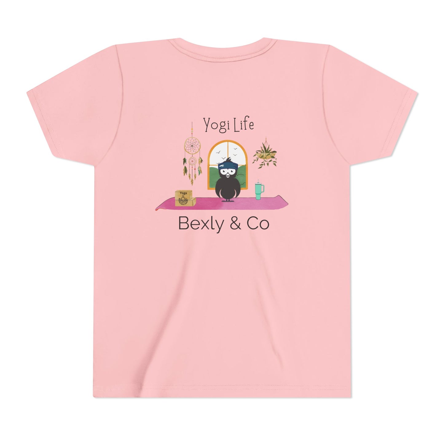 Yogi Life Youth Tee - Cute Design for Young Yogis, Perfect for Relaxation and Everyday Wear