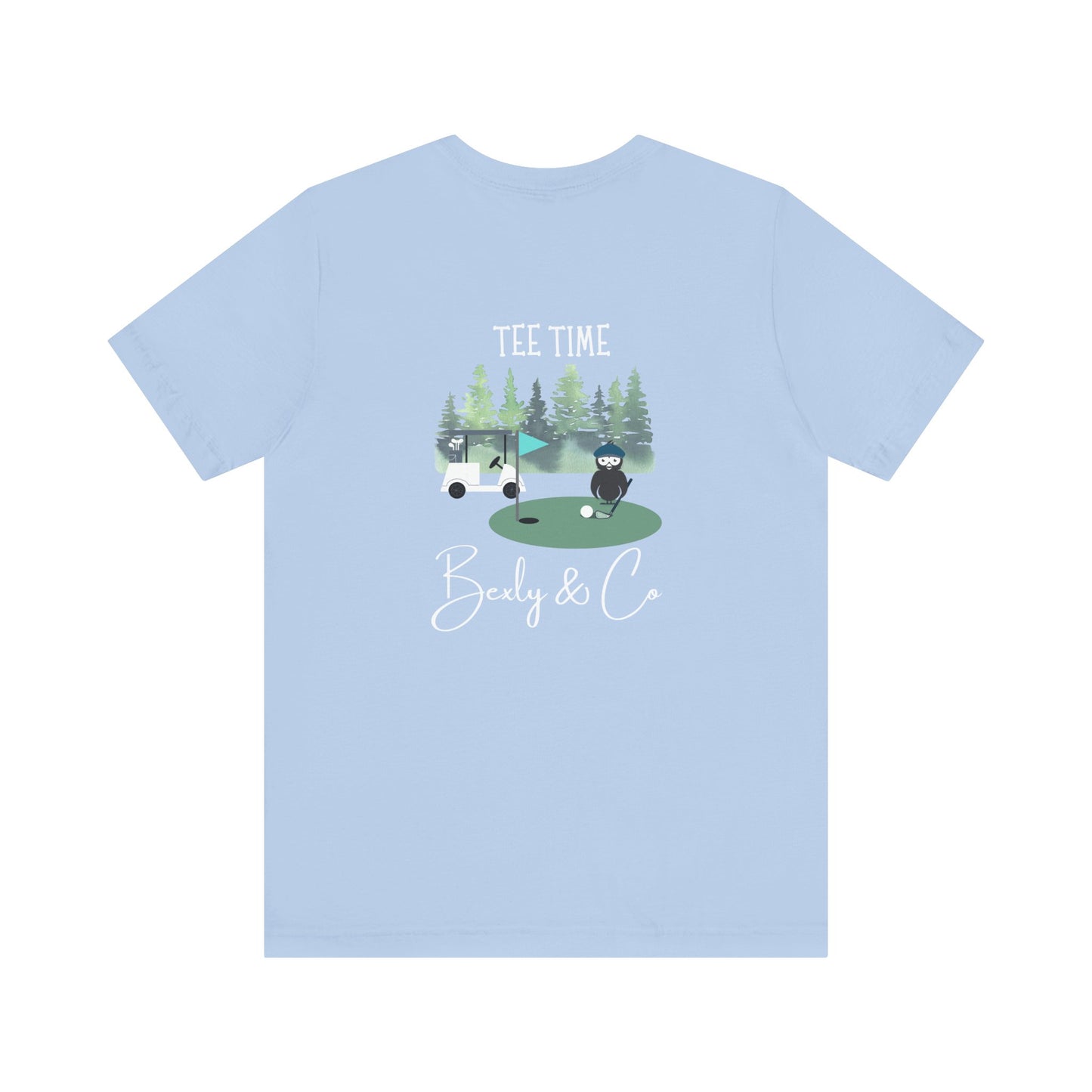 Tee Time Unisex Golf T-Shirt - Perfect for Golf Lovers & Outdoor Enthusiasts