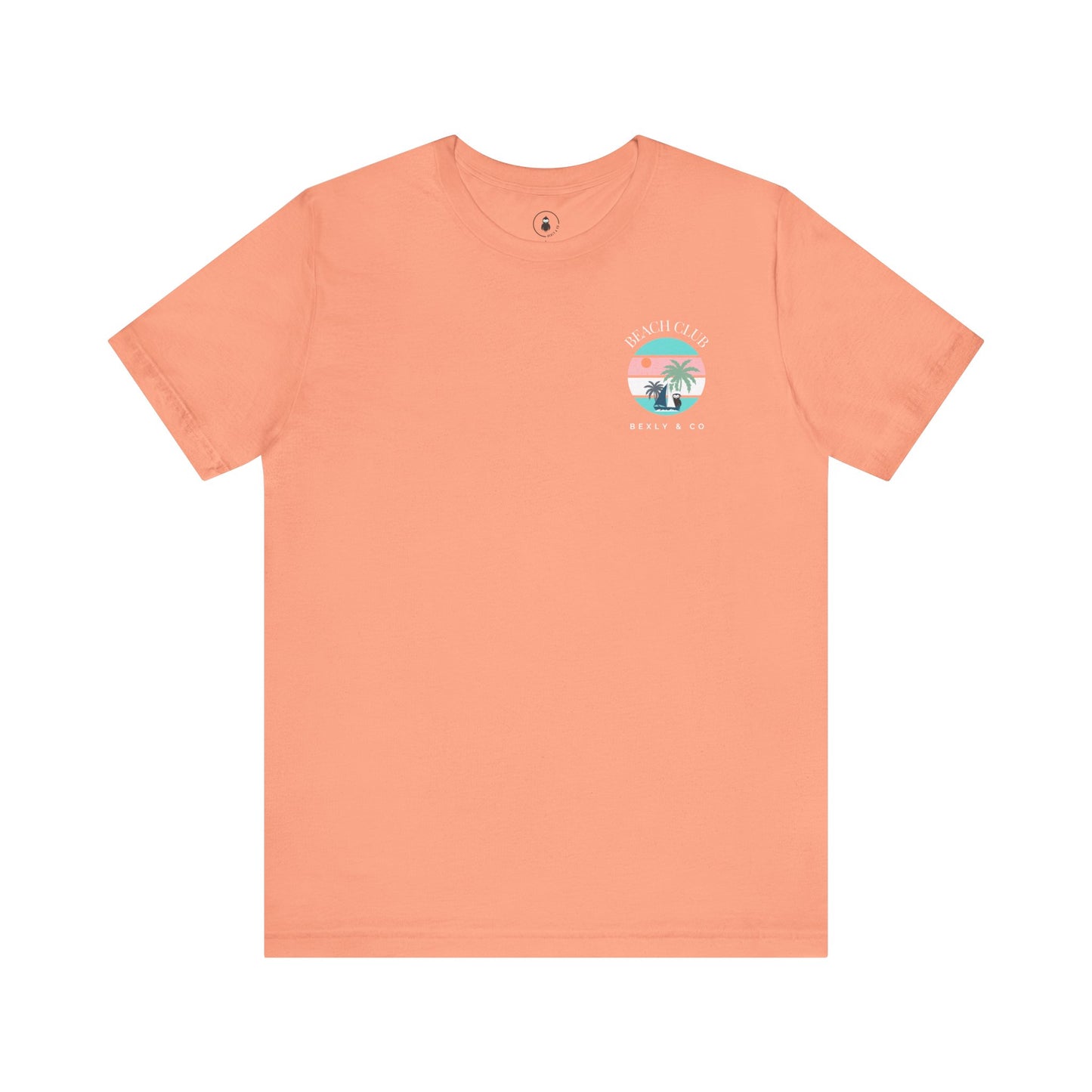 Beach Club Graphic Tee, Unisex Vacation Shirt, Casual Summer Top, Tropical Paradise T-Shirt, Outdoor Adventure Apparel