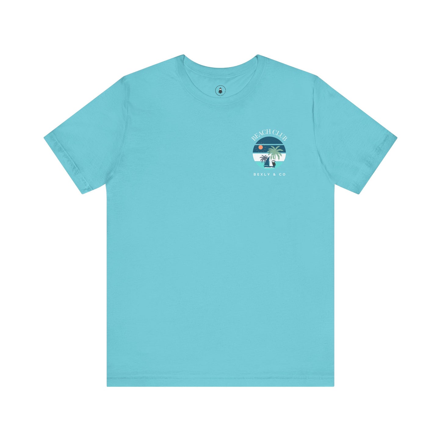 Beach Club Graphic Tee | Summer Vibe T-Shirt, Unisex Casual Wear, Perfect for Beach Days, Gift for Vacation Lovers, Palm Tree Design