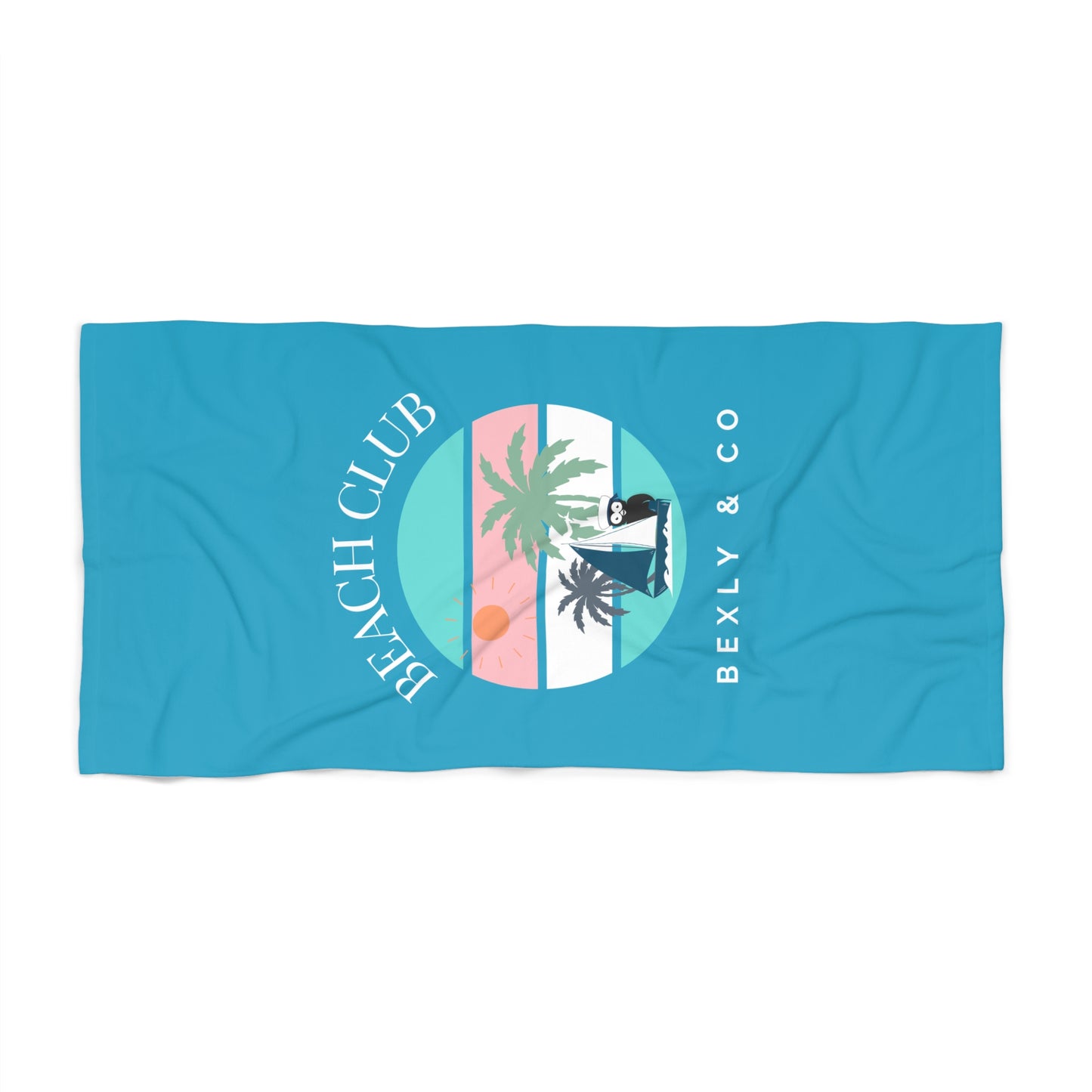 Beachclub Towel Blue| Summer Vibes & Sun Fun