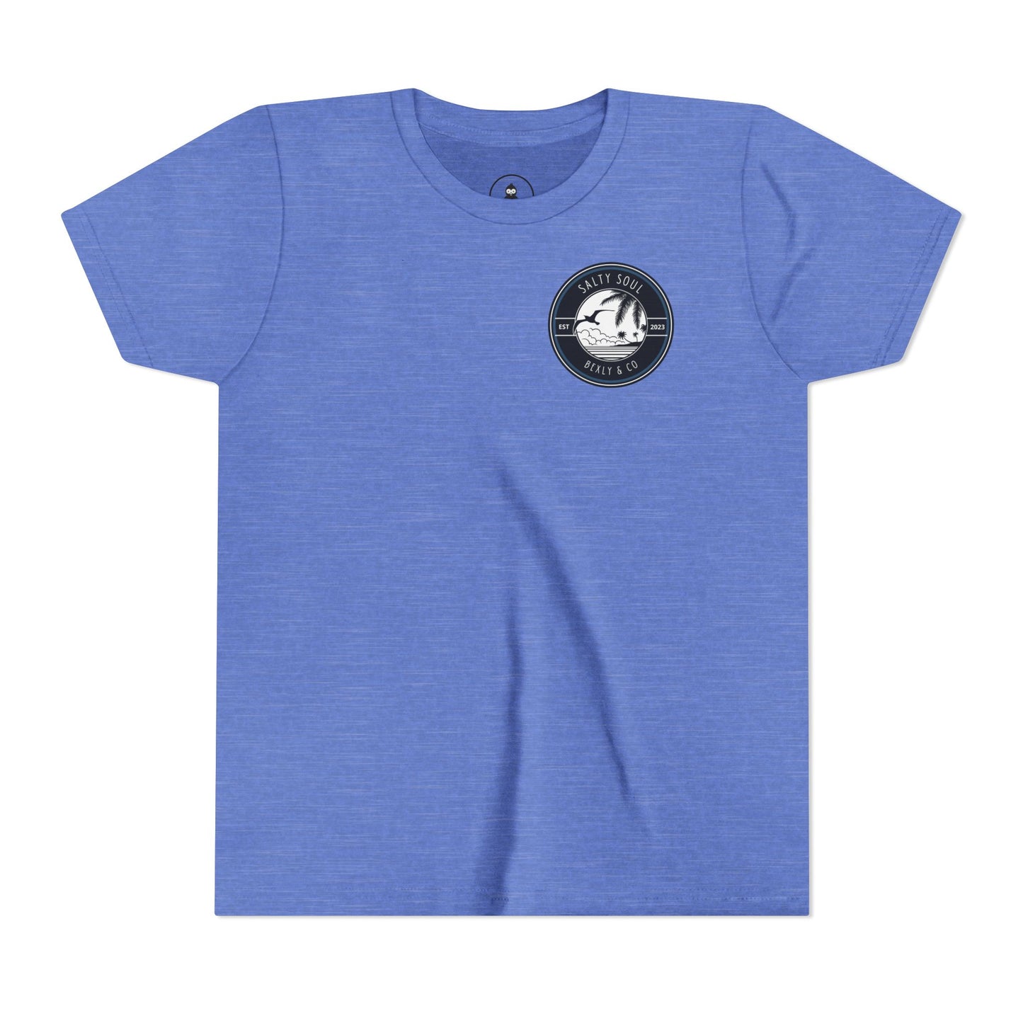 Salty Soul Youth Tee, Beach Vibes Shirt, Summer Fun Top, Kid's Vacation T-Shirt, Family Beach Day Outfit, Outdoor Adventure Wear