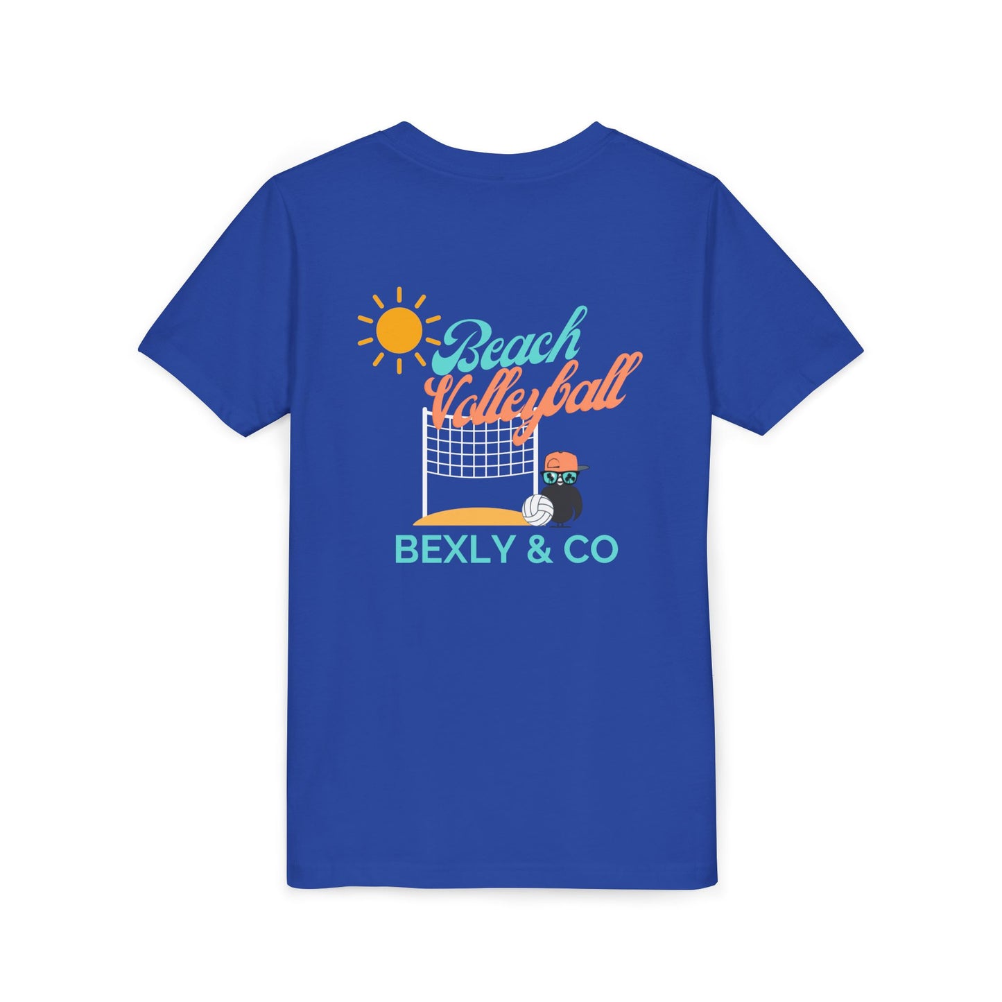 Beach Volleyball Youth Tee - Fun Summer Style