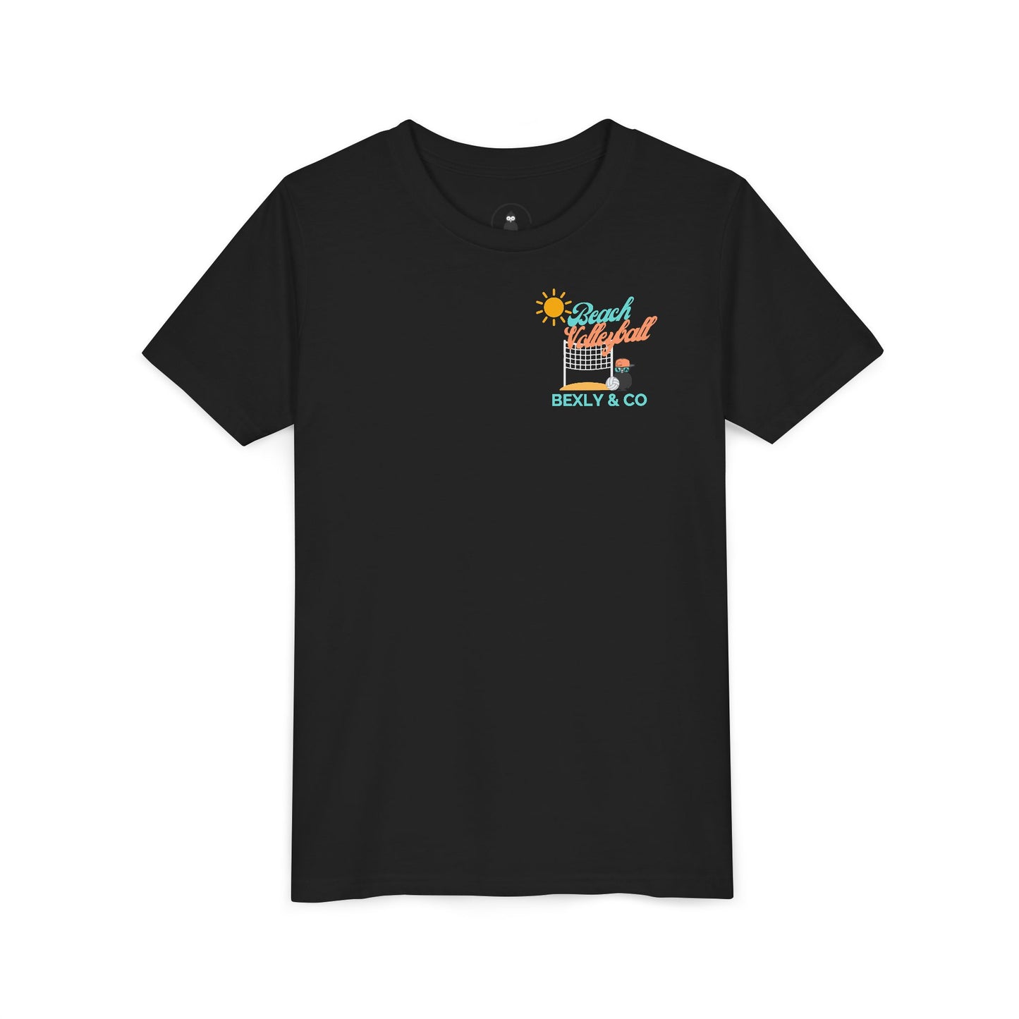 Youth Beach Volleyball Tee - Fun Summer Vibes for Kids