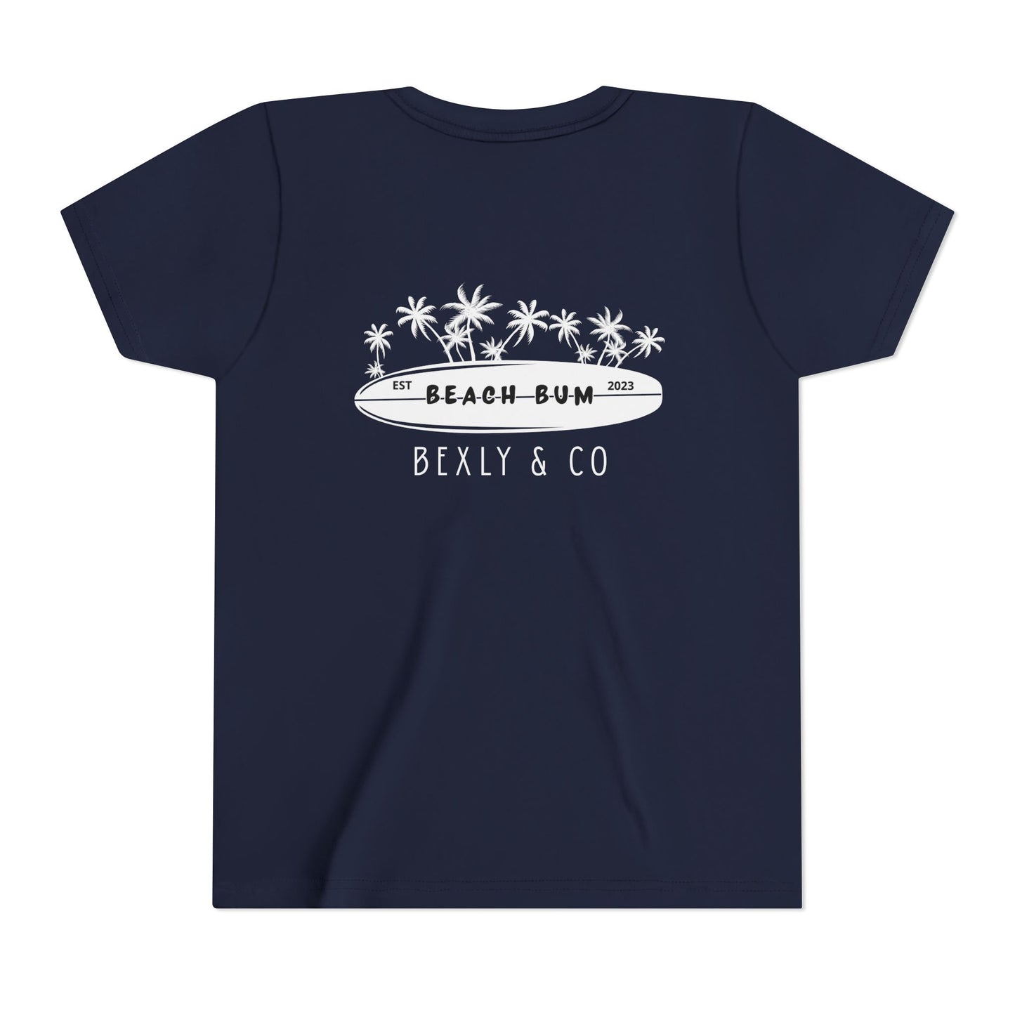 Beach Bum Youth Tee - Perfect for Summer Days, Vacations, and Beach Parties, Kids Casual Wear, Birthday Gift, Summer Vacation