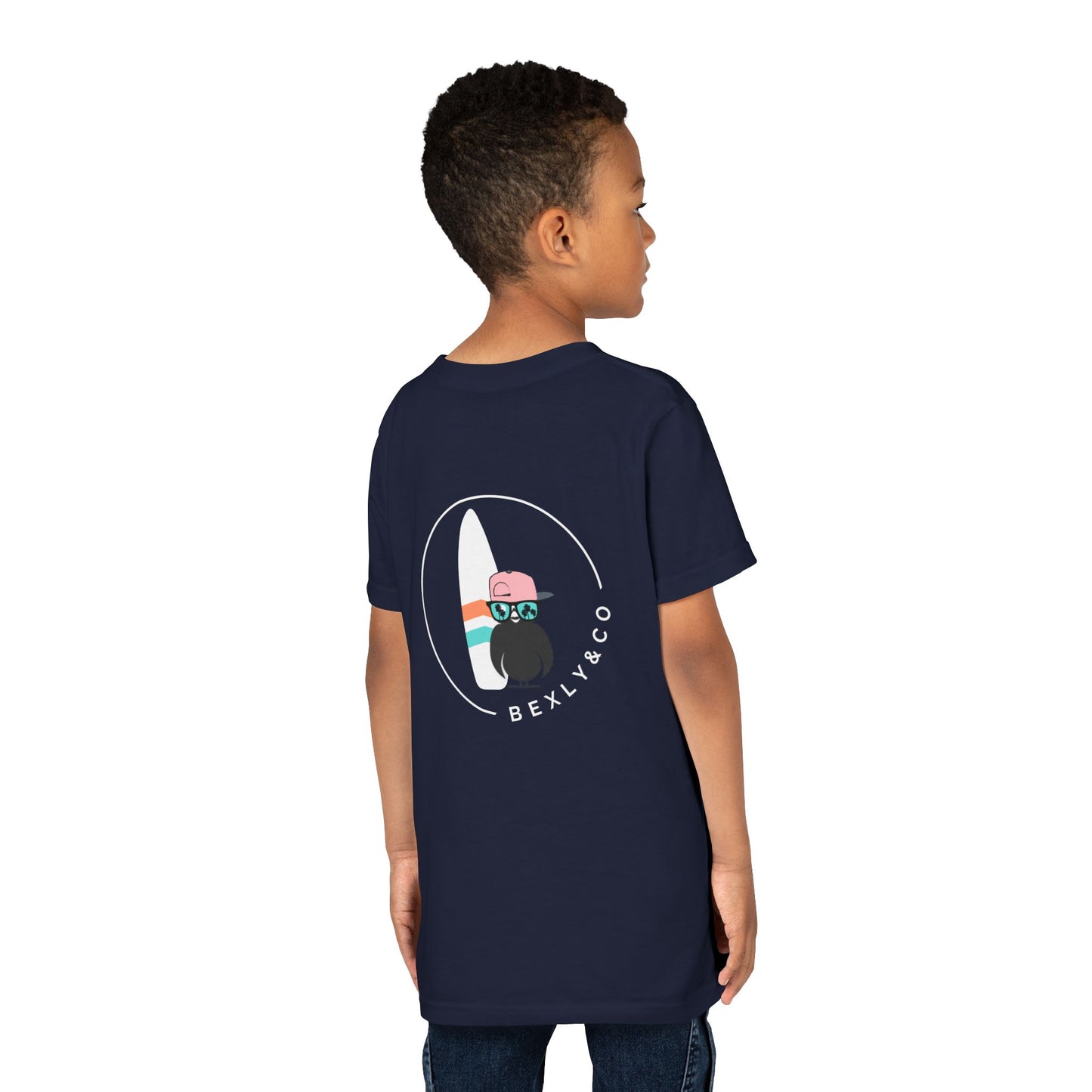 Trendy Surfer Youth Short Sleeve Tee – Perfect for Summer Fun!