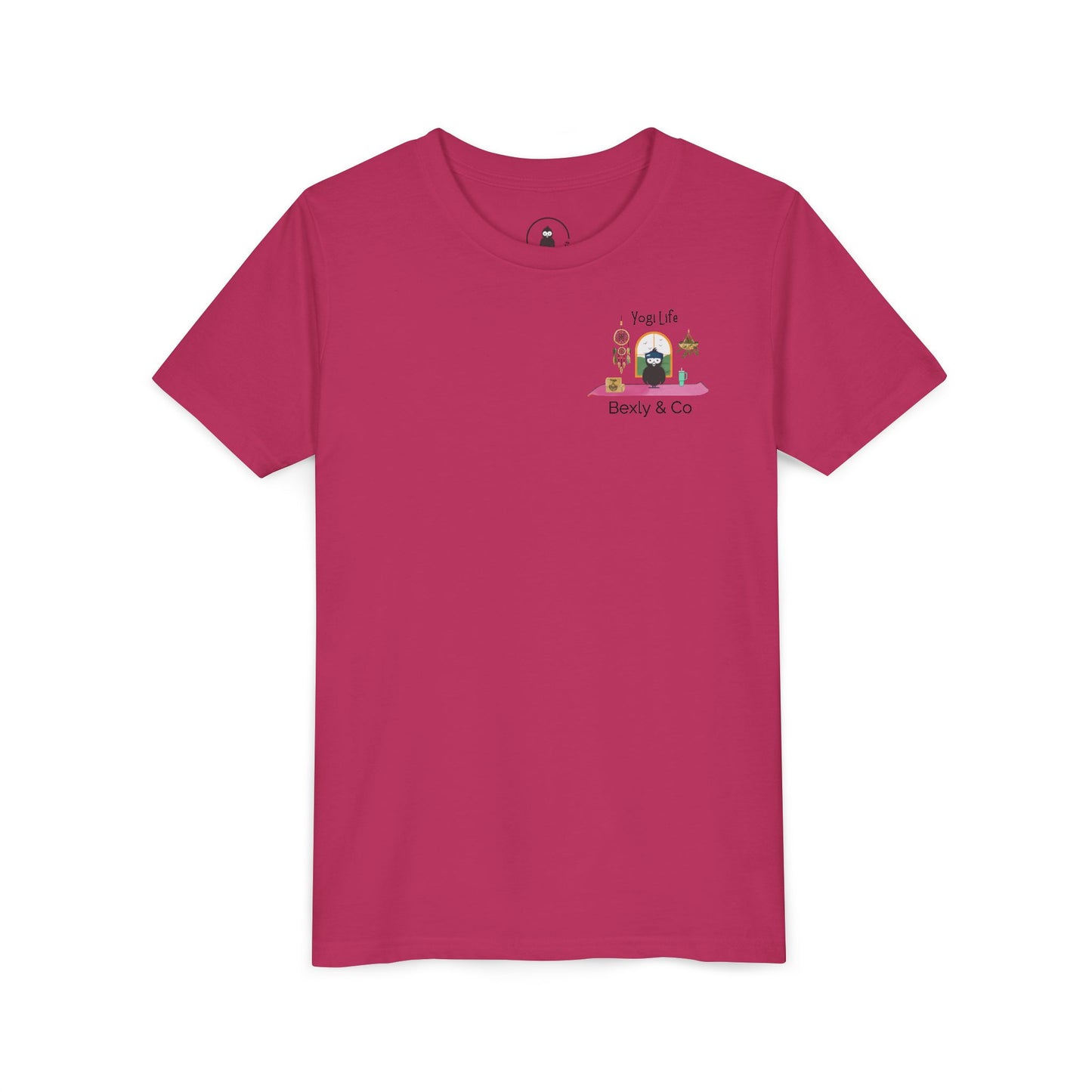 Yogi Life Youth Tee - Cute Design for Young Yogis, Perfect for Relaxation and Everyday Wear