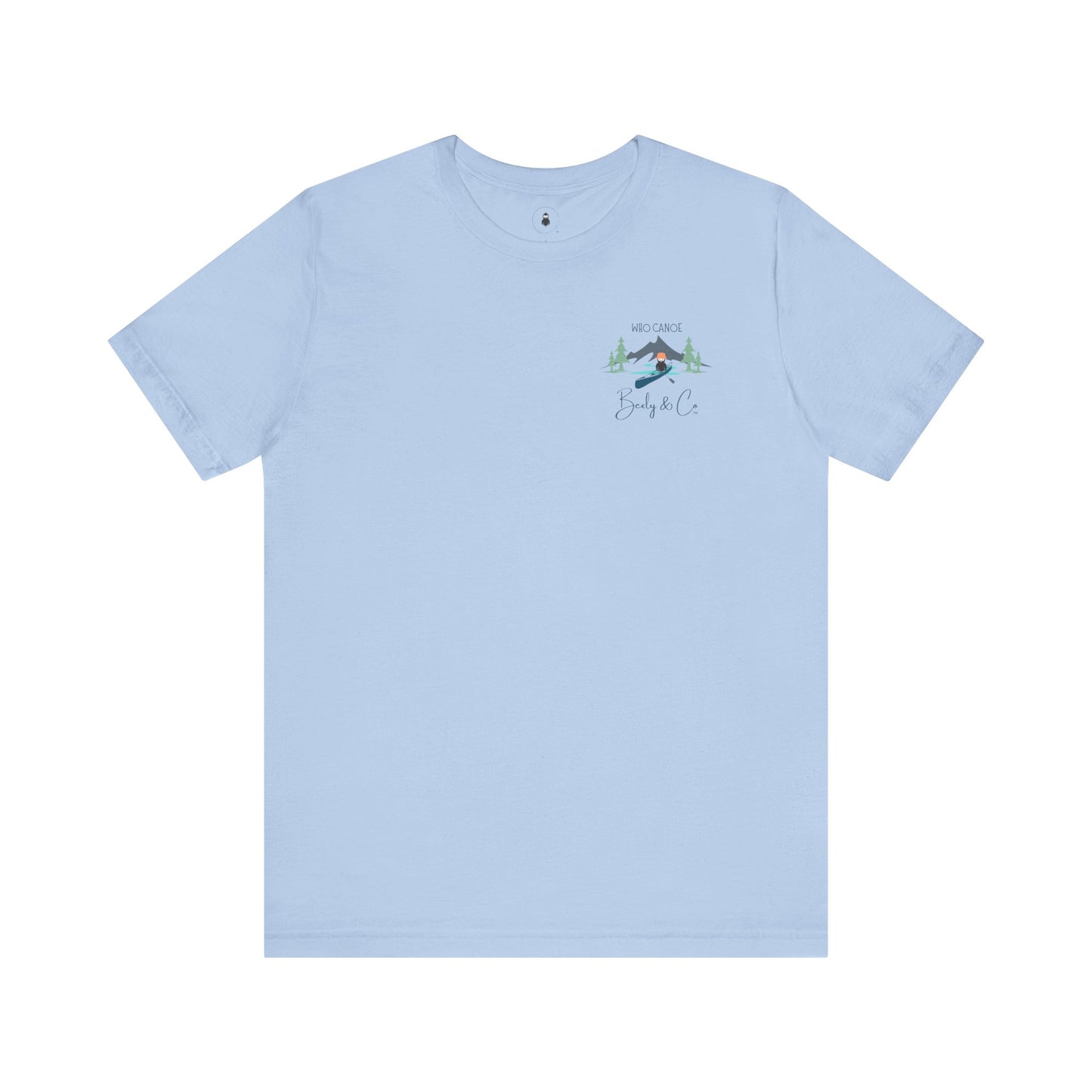 Who Canoe Unisex Tee - Perfect for Adventure Lovers & Outdoor Enthusiasts