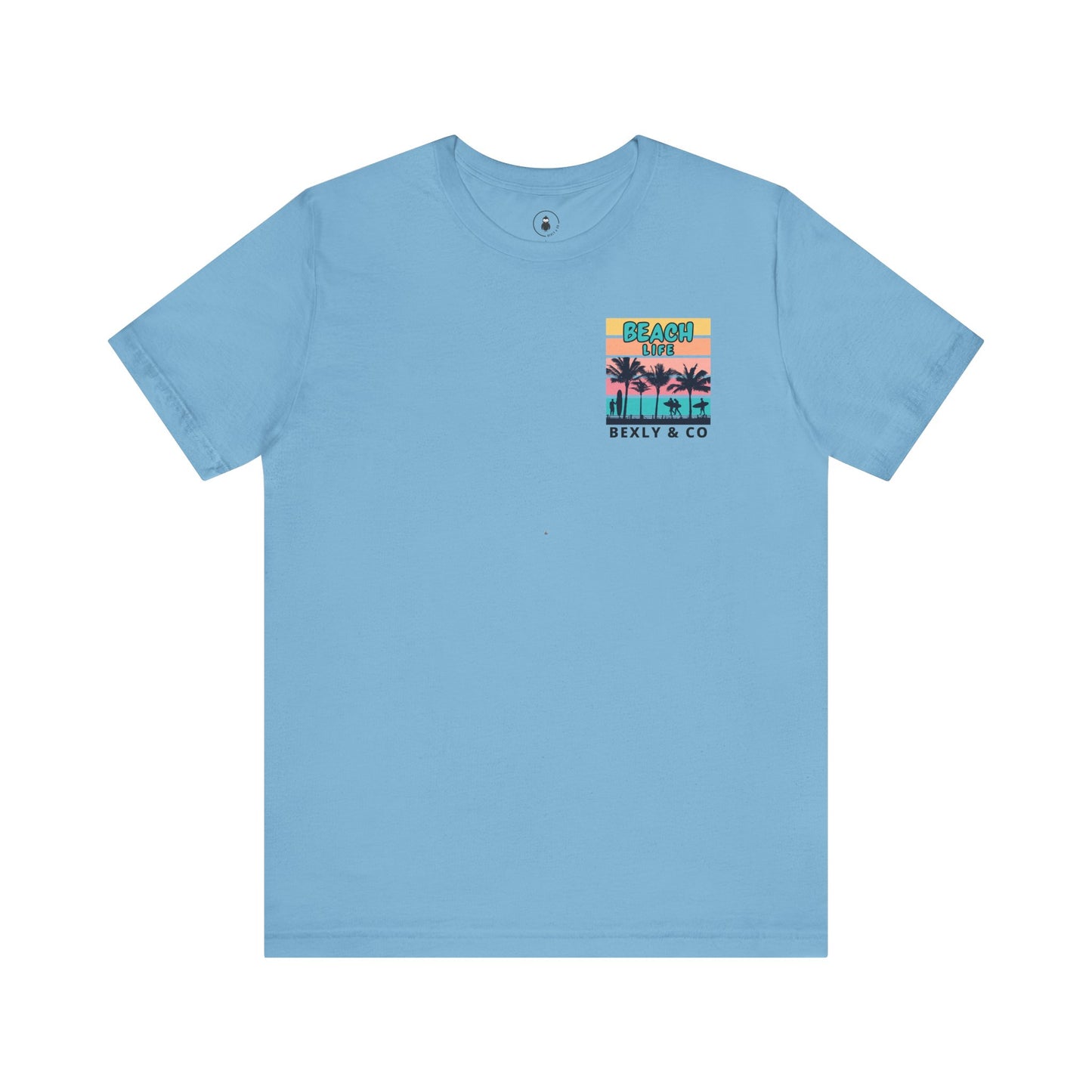 Beach Life Unisex Tee, Summer Vibes Shirt, Casual Beachwear, Gift for Beach Lovers, Vacation T-Shirt, Relaxed Fit Apparel