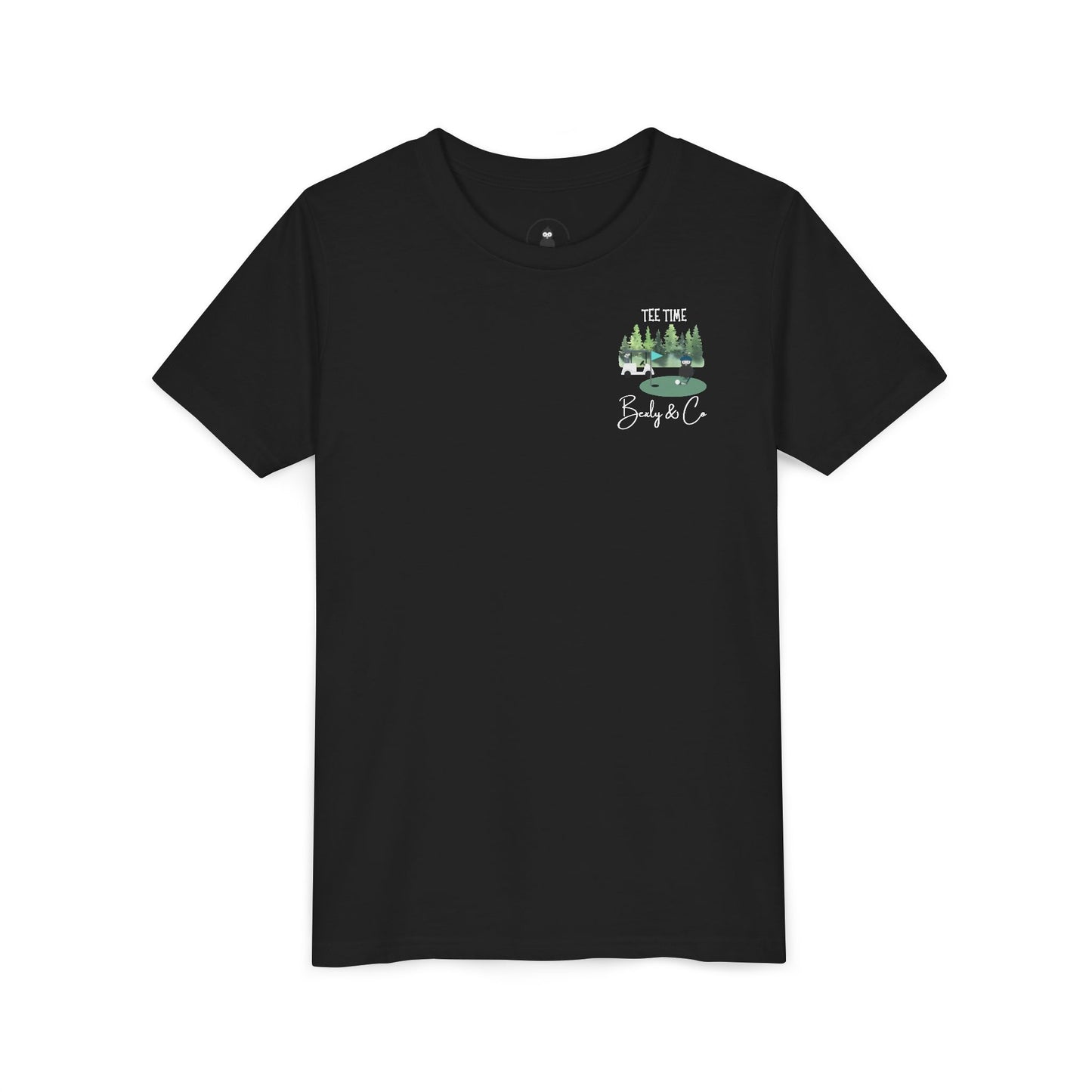 Youth Golf Cart Tee - Fun Short Sleeve T-Shirt for Kids