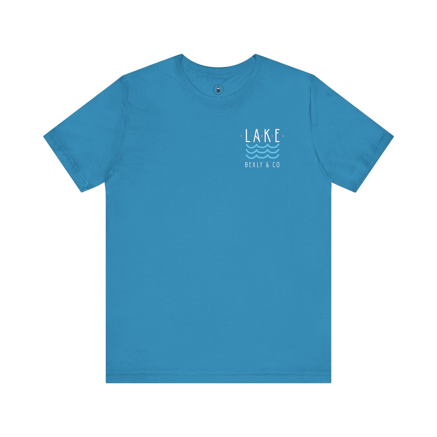 Lake Waves Unisex Tee - Perfect for Lake Days, Casual Outfits, Gifts, Summer Vacations, Coastal Vibes