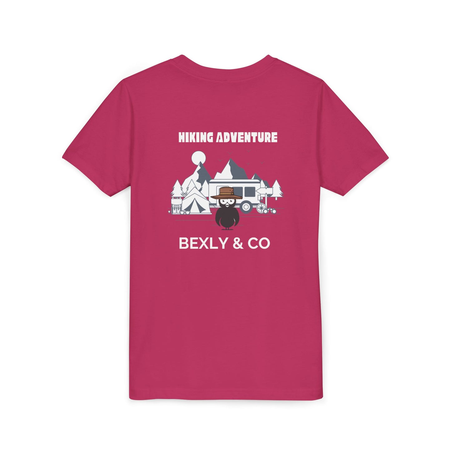 Hiking Adventure Youth Short Sleeve Tee - Fun Outdoor Vibes for Young Explorers