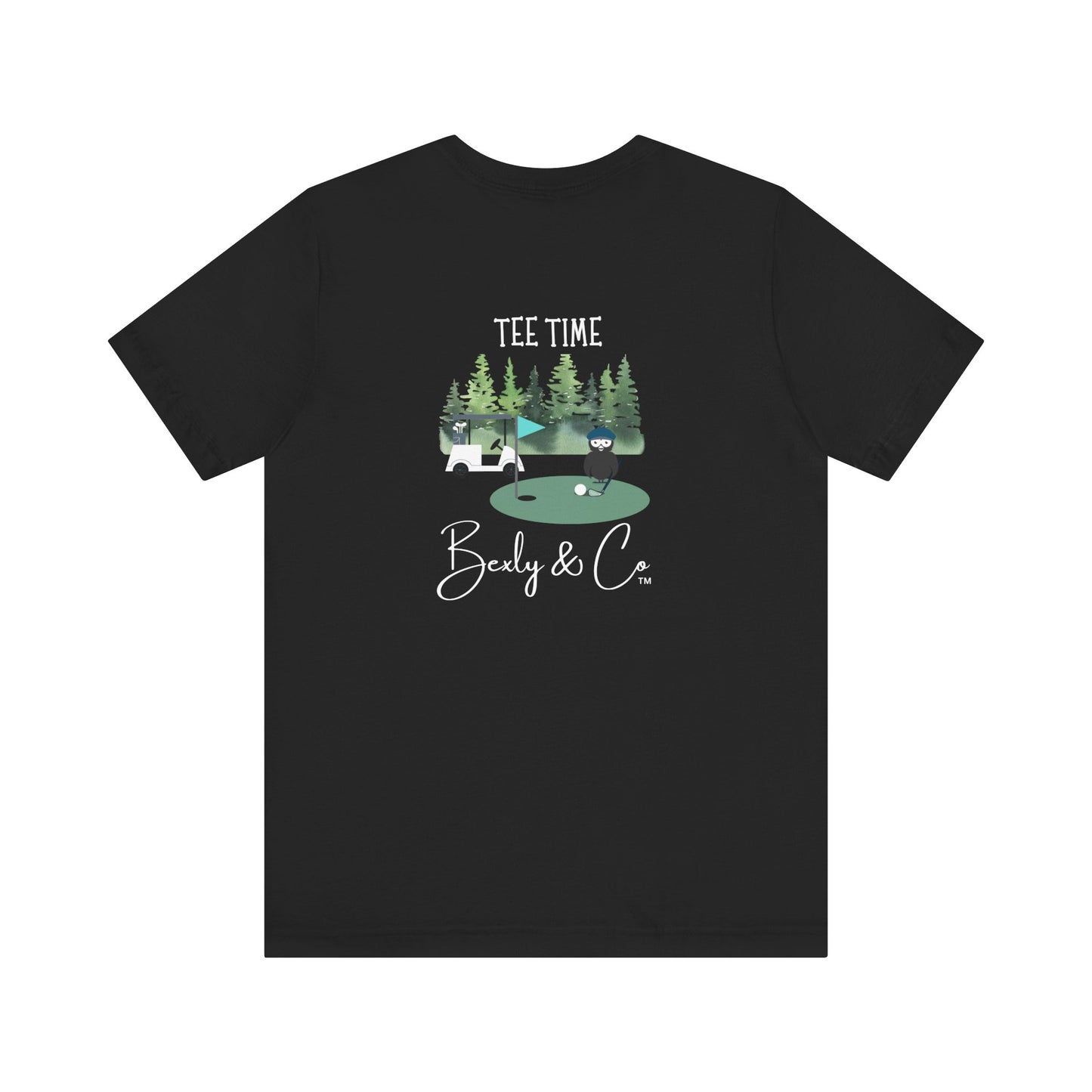 Tee Time Unisex Golf T-Shirt - Perfect for Golf Lovers & Outdoor Enthusiasts