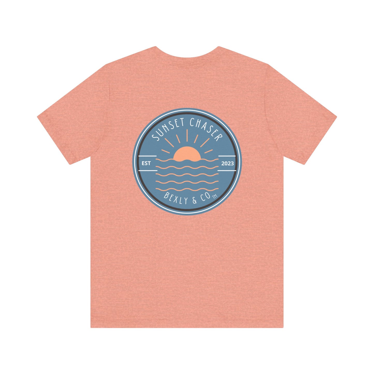 Coastal Sunset Tee, Beachwear, Summer Shirt, Vacation Top, Casual Outfit, Gift for Him/Her