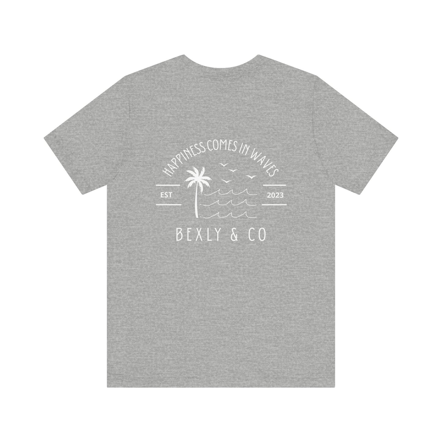 Beach Vibes Unisex Tee, Summer Shirt, Ocean Lover Gift, Casual T-Shirt, Vacation Tee, Beach Day Wear, Happy Days T-Shirt