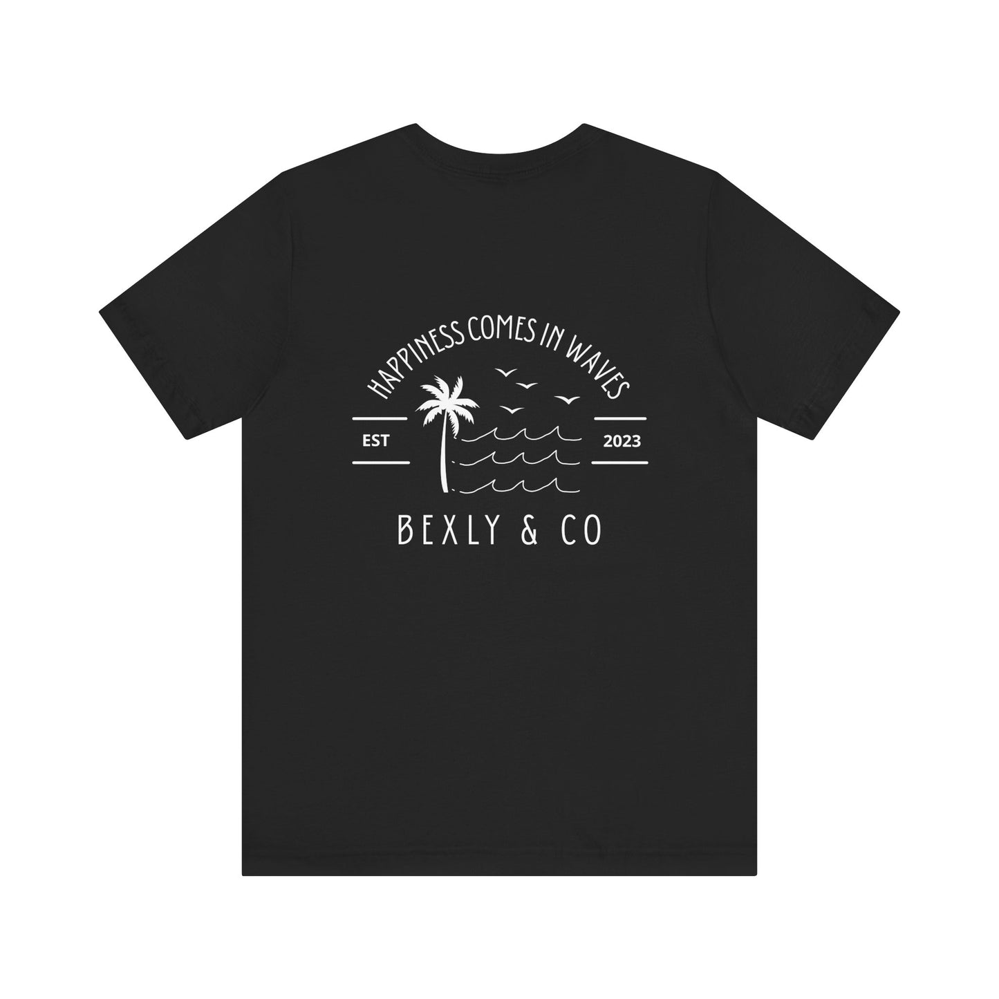 Beach Vibes Unisex Tee, Summer Shirt, Ocean Lover Gift, Casual T-Shirt, Vacation Tee, Beach Day Wear, Happy Days T-Shirt