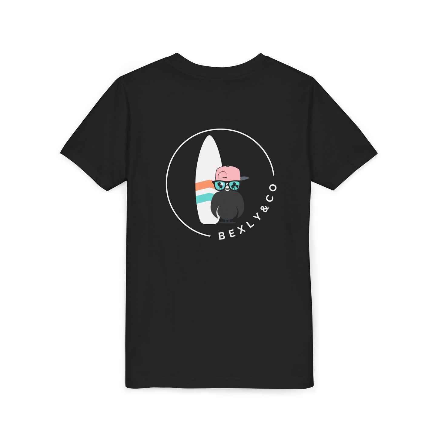 Trendy Surfer Youth Short Sleeve Tee – Perfect for Summer Fun!