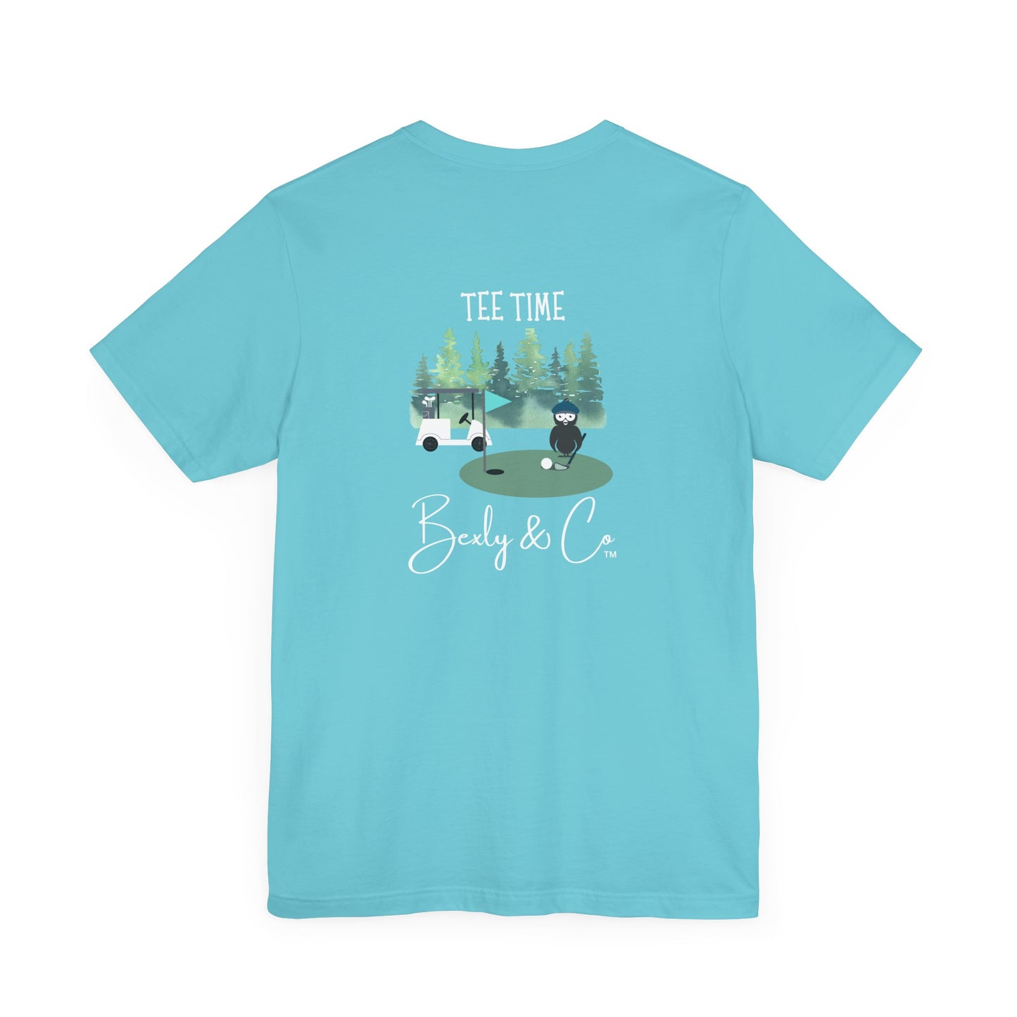 Tee Time Unisex Golf T-Shirt - Perfect for Golf Lovers & Outdoor Enthusiasts