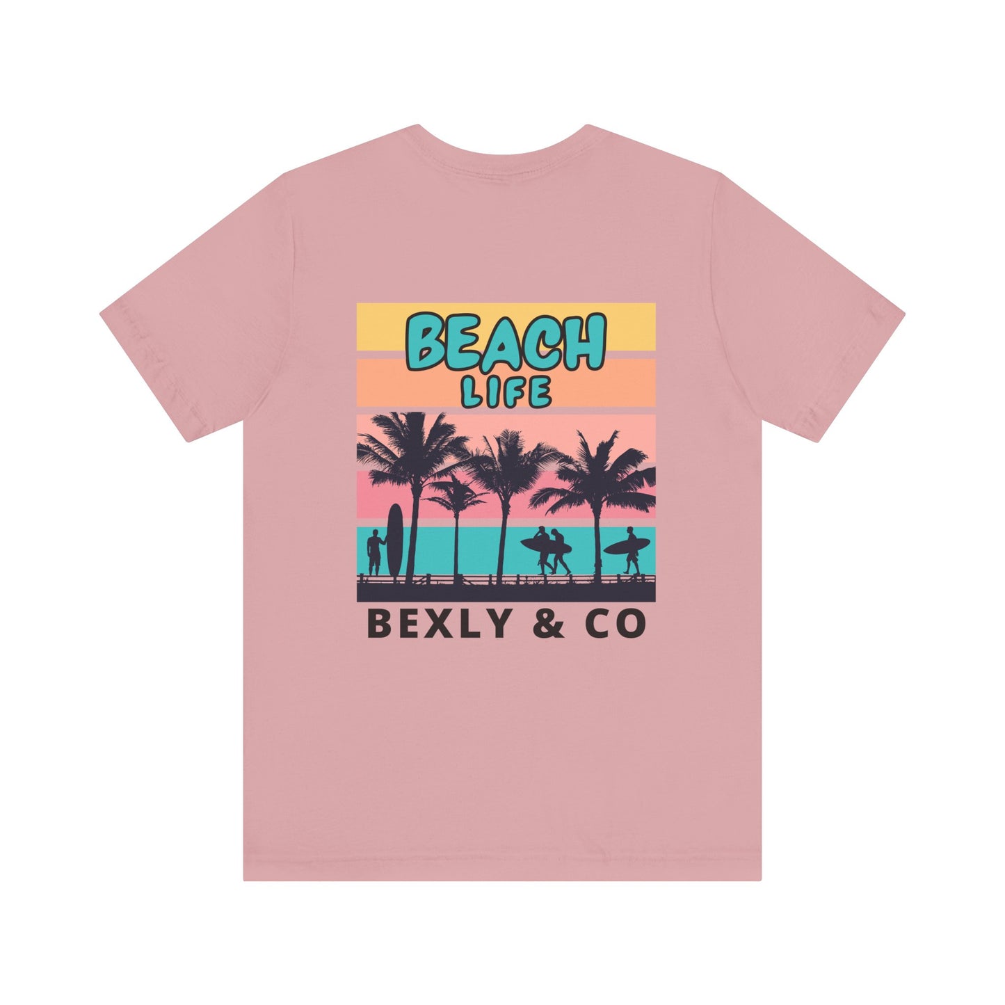 Beach Life Unisex Tee, Summer Vibes Shirt, Casual Beachwear, Gift for Beach Lovers, Vacation T-Shirt, Relaxed Fit Apparel