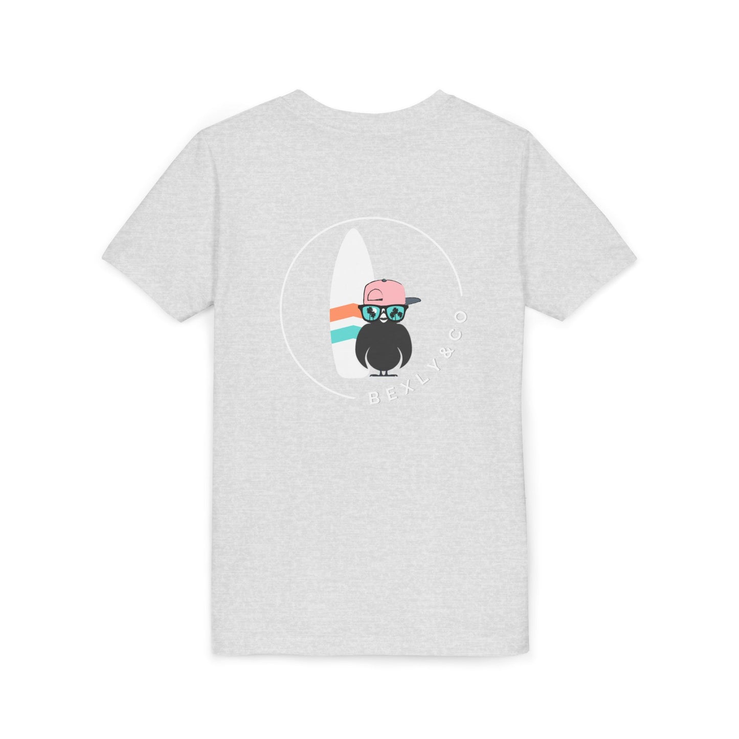 Trendy Surfer Youth Short Sleeve Tee – Perfect for Summer Fun!