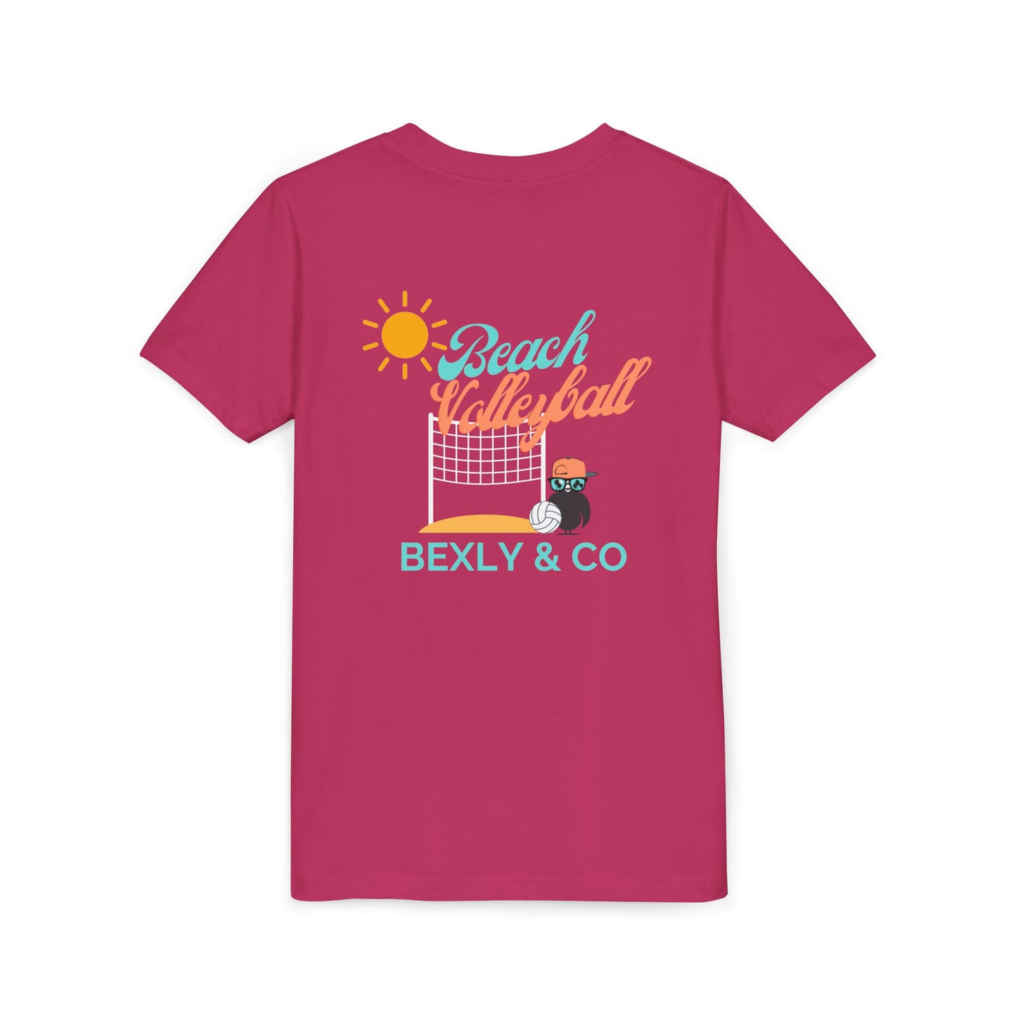 Beach Volleyball Youth Tee - Fun Summer Style