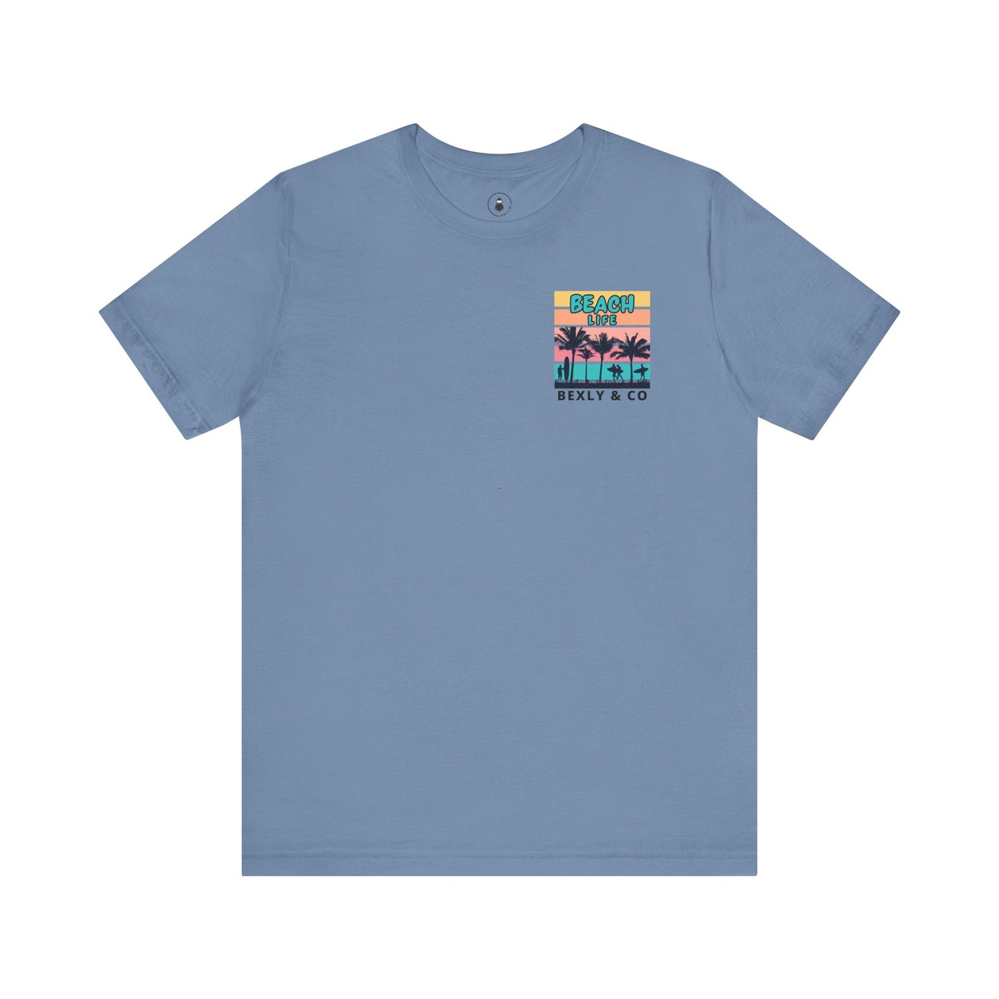 Beach Life Unisex Tee, Summer Vibes Shirt, Casual Beachwear, Gift for Beach Lovers, Vacation T-Shirt, Relaxed Fit Apparel