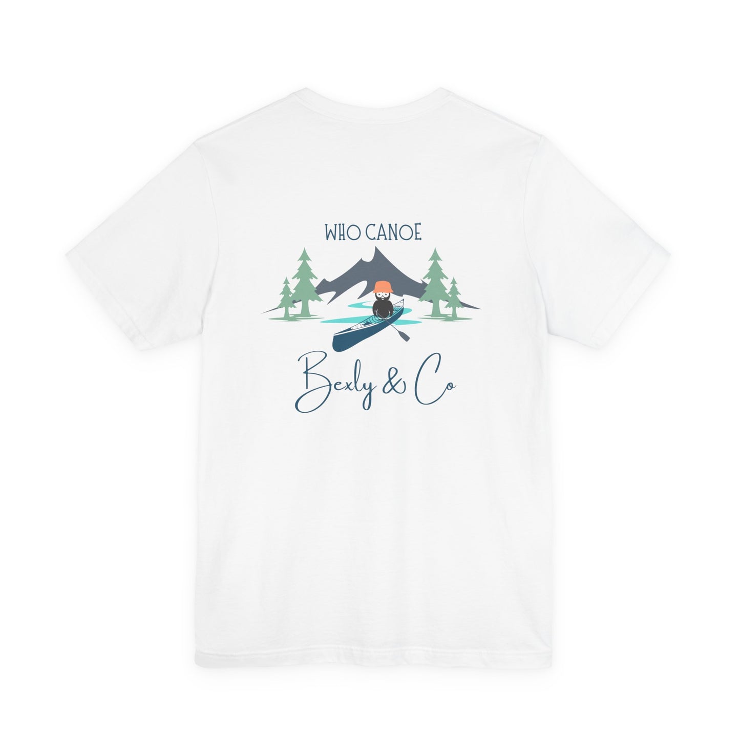 Who Canoe Unisex Tee - Perfect for Adventure Lovers & Outdoor Enthusiasts