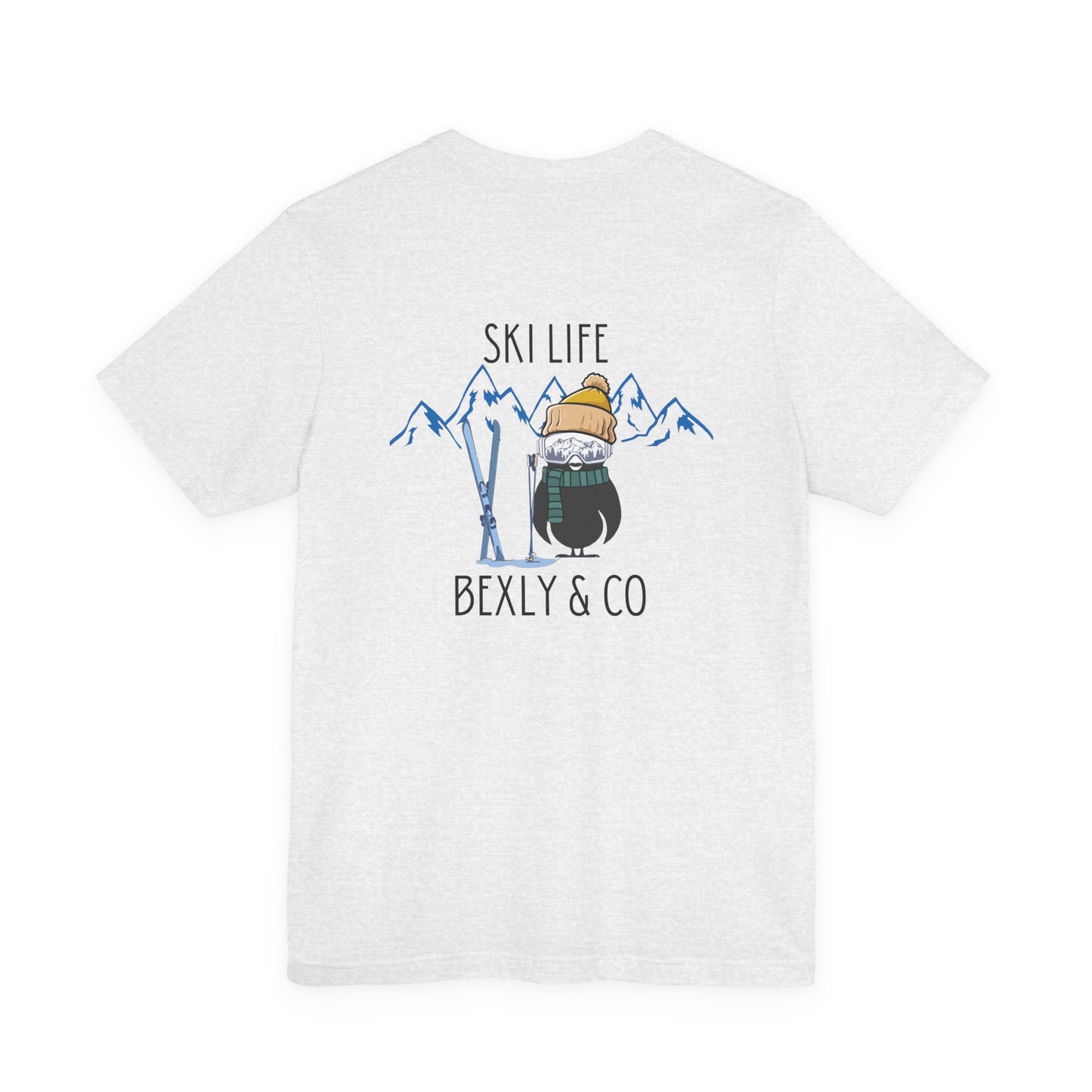 Ski Life Unisex Tee - Perfect for Winter Adventures and Ski Enthusiasts