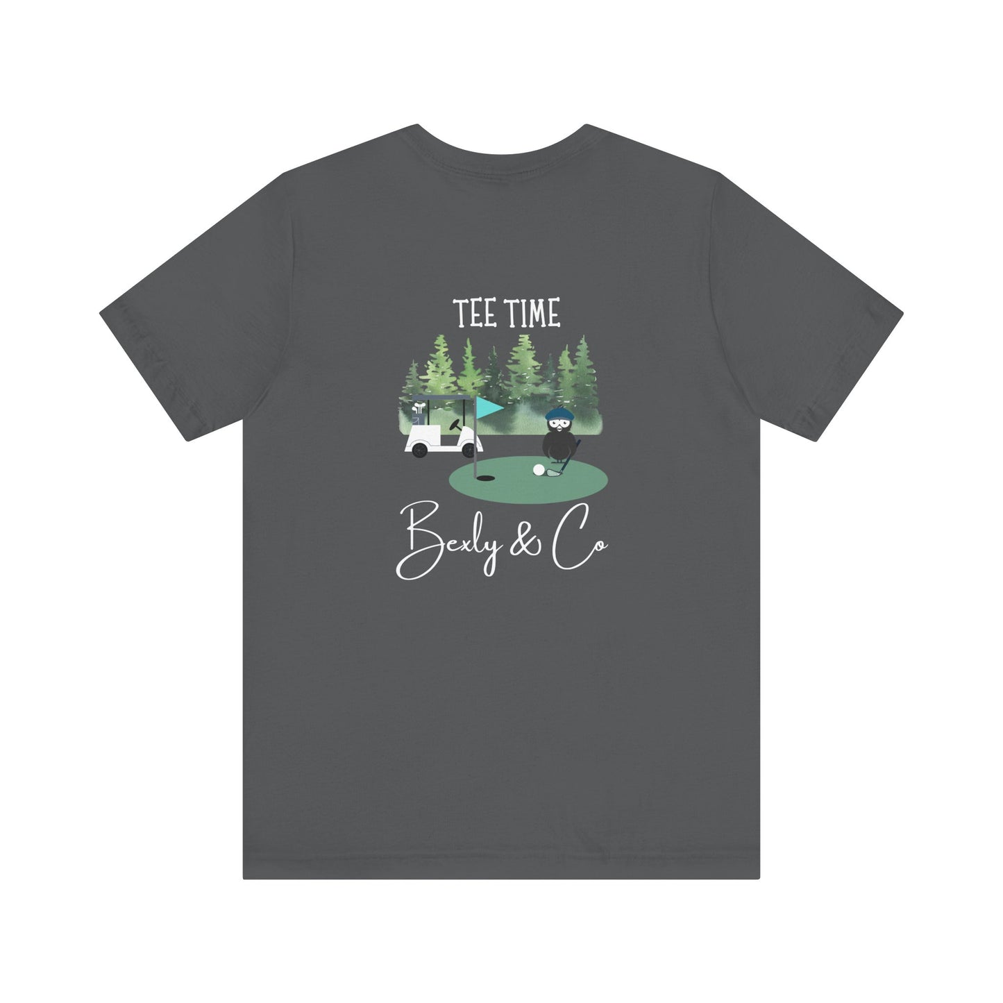 Tee Time Unisex Golf T-Shirt - Perfect for Golf Lovers & Outdoor Enthusiasts