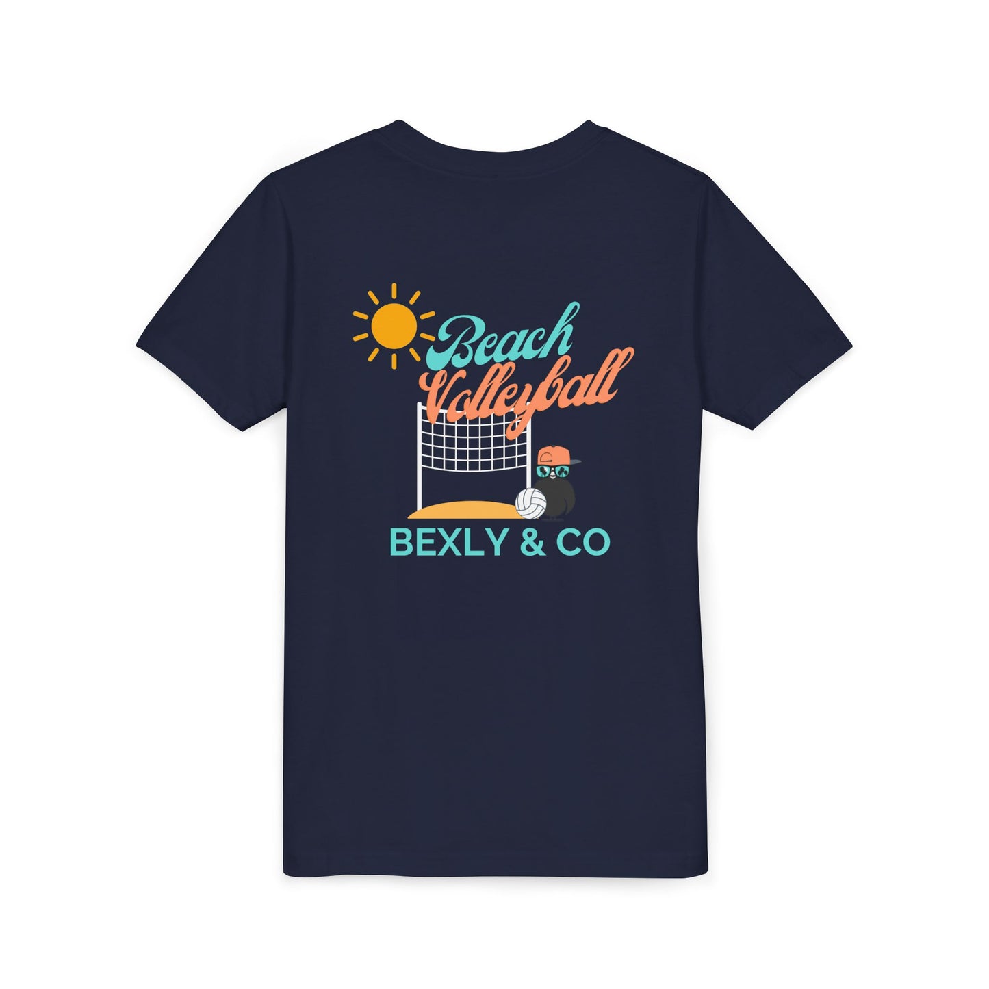 Beach Volleyball Youth Tee - Fun Summer Style