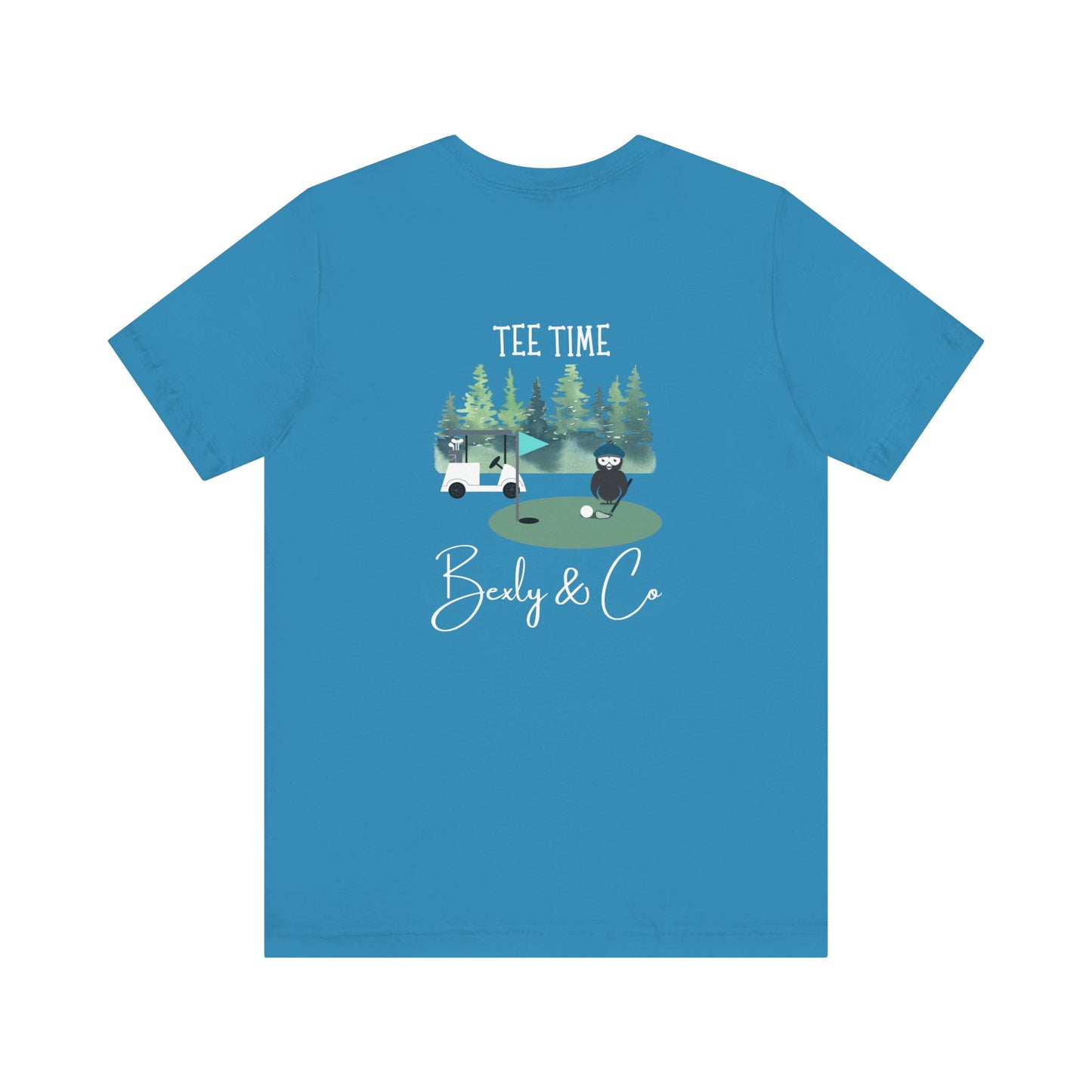 Tee Time Unisex Golf T-Shirt - Perfect for Golf Lovers & Outdoor Enthusiasts