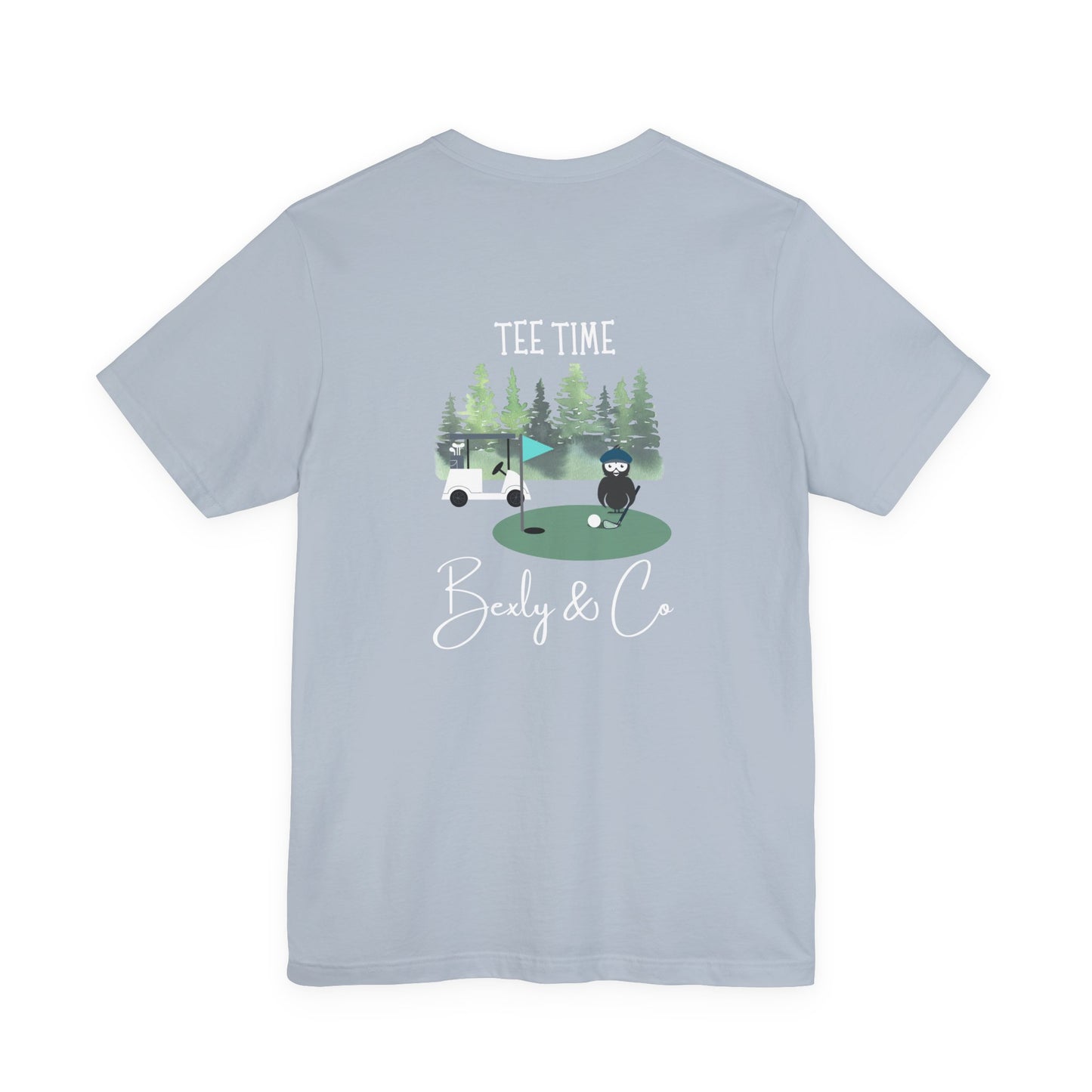 Tee Time Unisex Golf T-Shirt - Perfect for Golf Lovers & Outdoor Enthusiasts