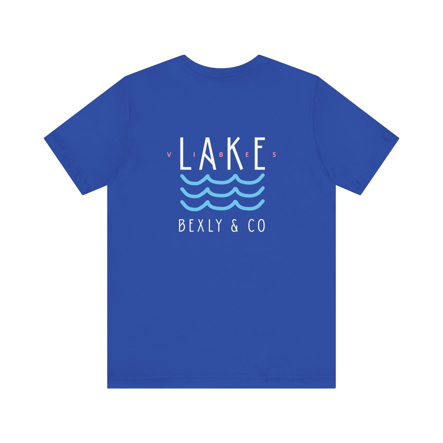 Lake Waves Unisex Tee - Perfect for Lake Days, Casual Outfits, Gifts, Summer Vacations, Coastal Vibes