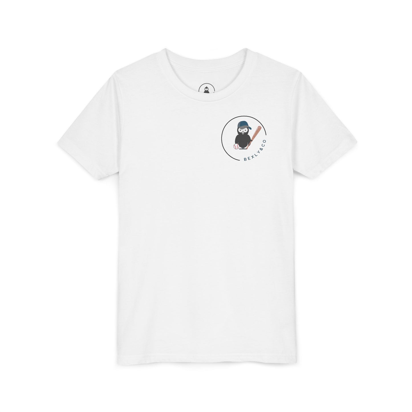 Baseball Youth Tee - Cute Kids Short Sleeve Shirt for Sports Fans