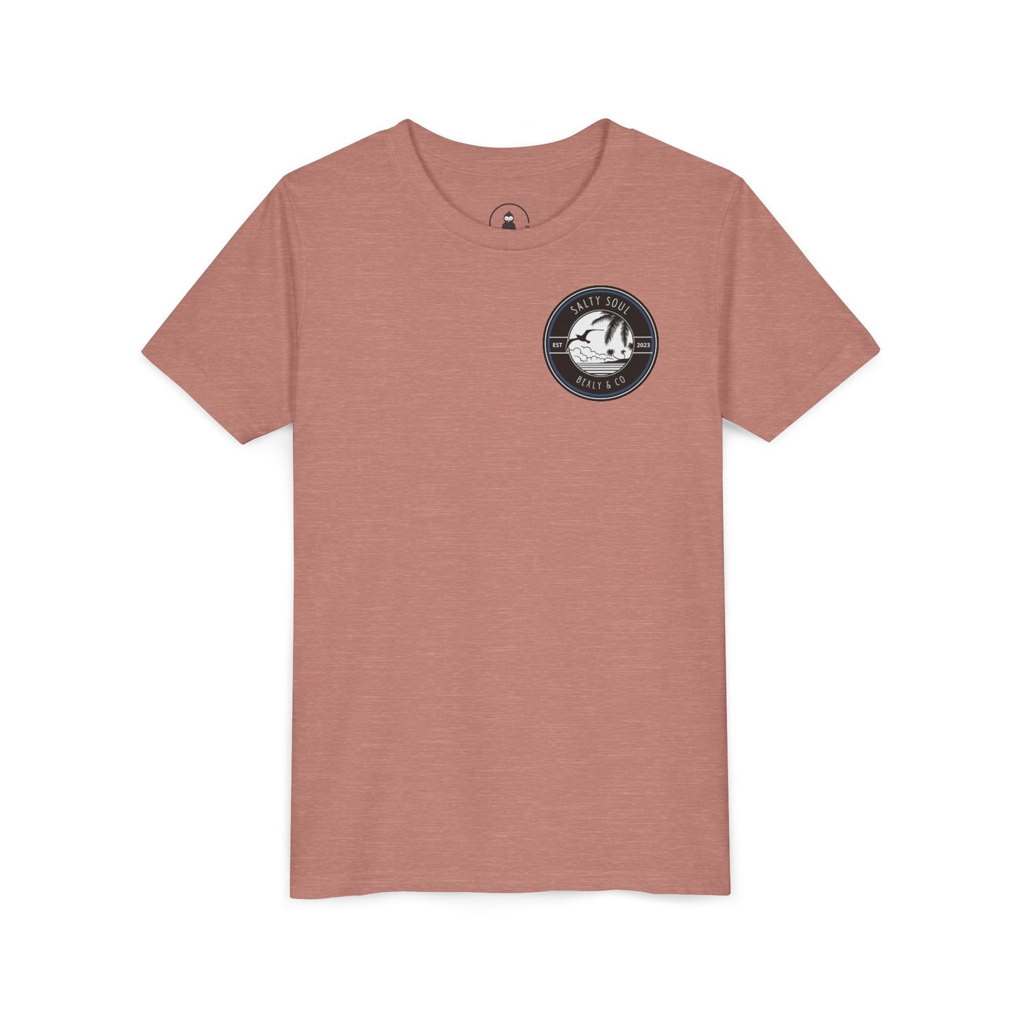Salty Soul Youth Tee, Beach Vibes Shirt, Summer Fun Top, Kid's Vacation T-Shirt, Family Beach Day Outfit, Outdoor Adventure Wear