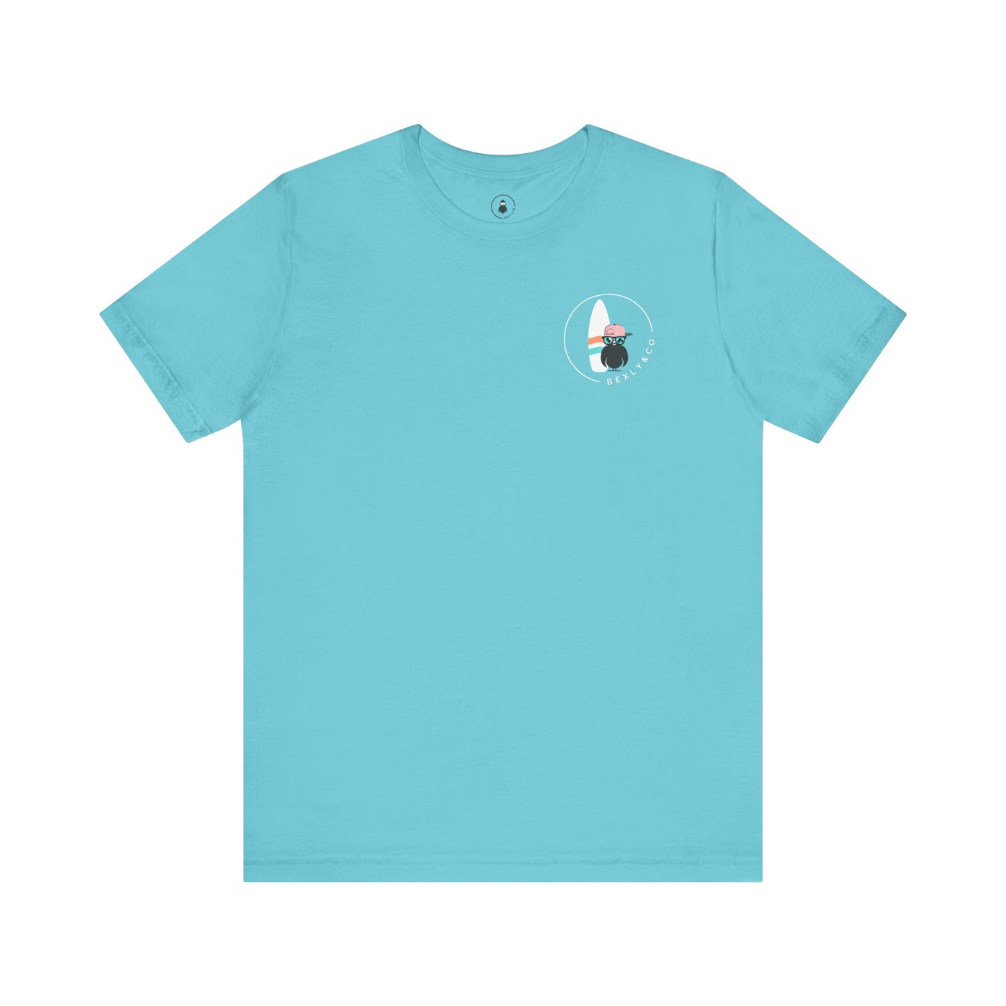 Unisex Stylish Tee- Surfer White Board