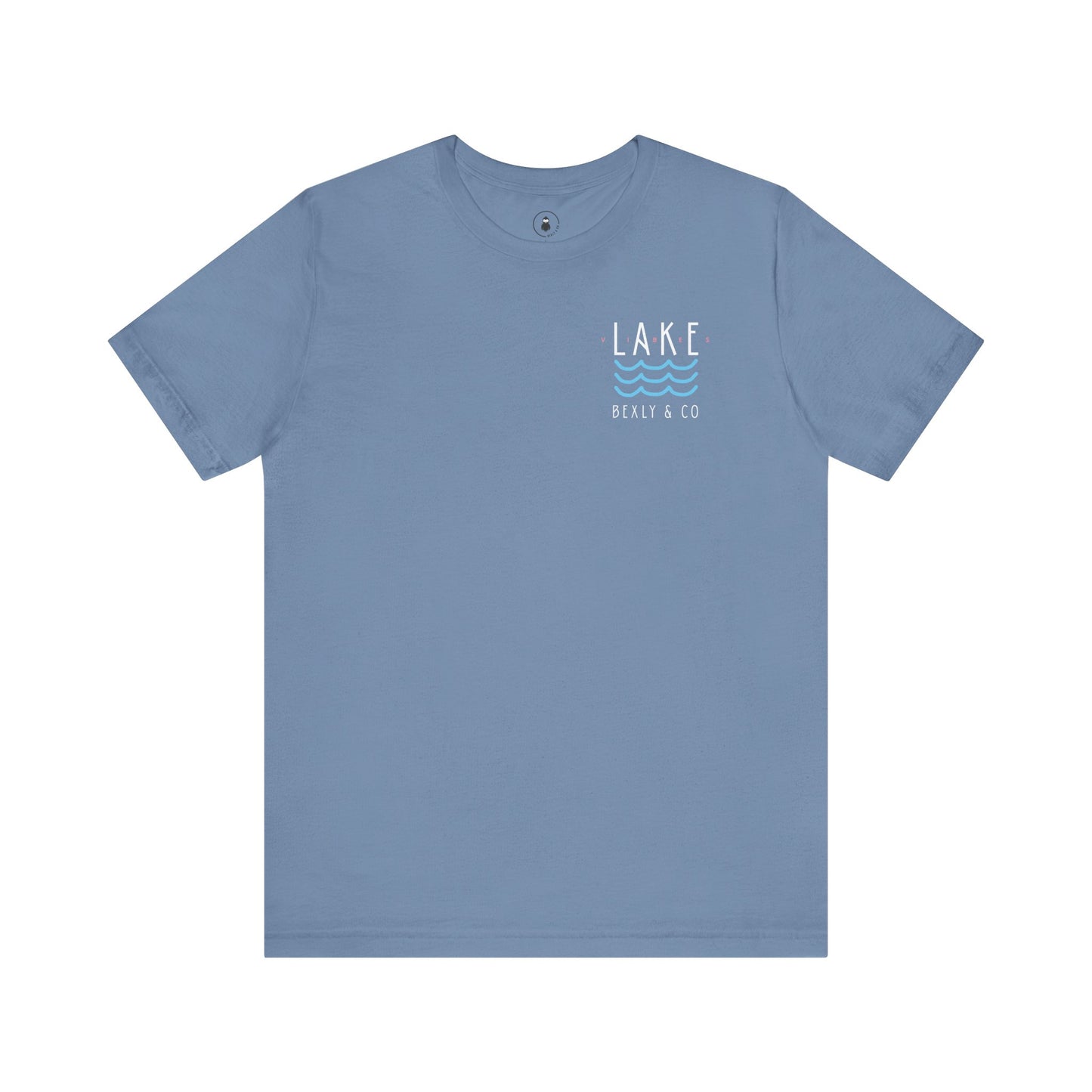 Lake Waves Unisex Tee - Perfect for Lake Days, Casual Outfits, Gifts, Summer Vacations, Coastal Vibes