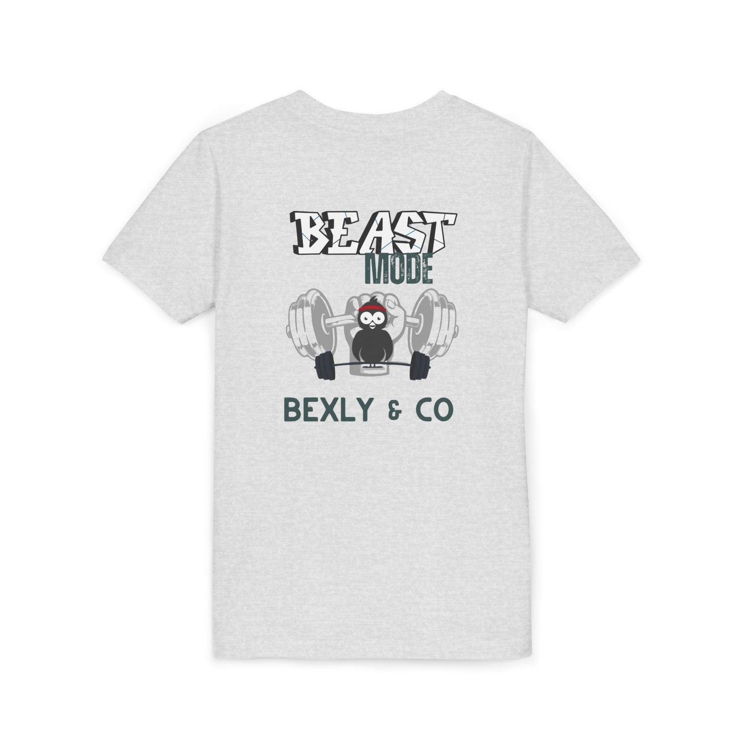 Beast Mode Youth Short Sleeve Tee | Fun & Active Kids Shirt for Fitness Lovers