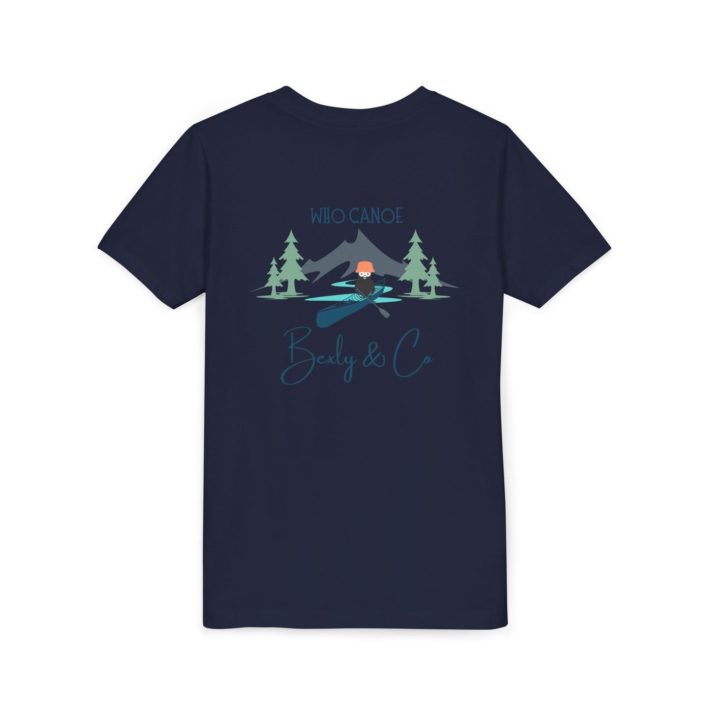Adventurous Youth Short Sleeve Tee - 'Who Canoe' Graphic
