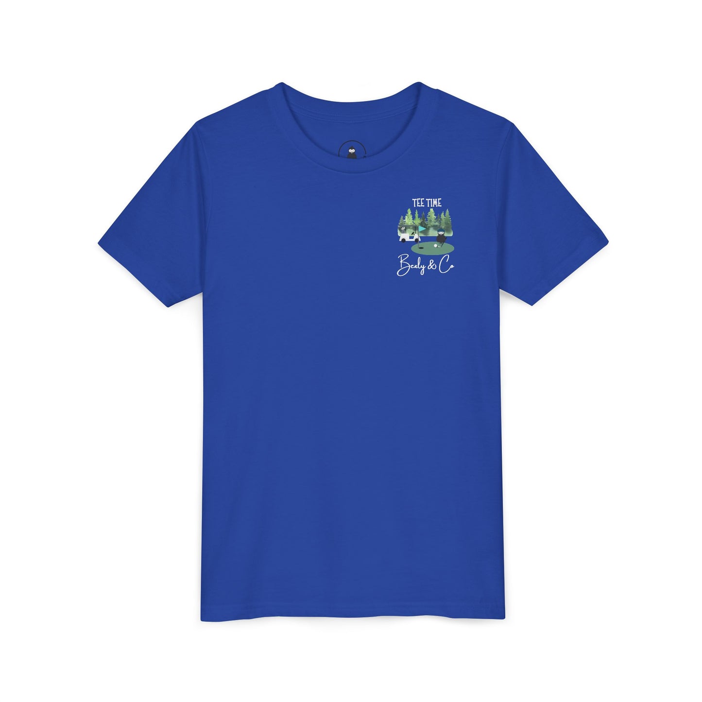 Youth Golf Cart Tee - Fun Short Sleeve T-Shirt for Kids