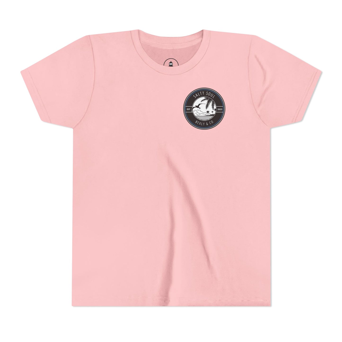Salty Soul Youth Tee, Beach Vibes Shirt, Summer Fun Top, Kid's Vacation T-Shirt, Family Beach Day Outfit, Outdoor Adventure Wear