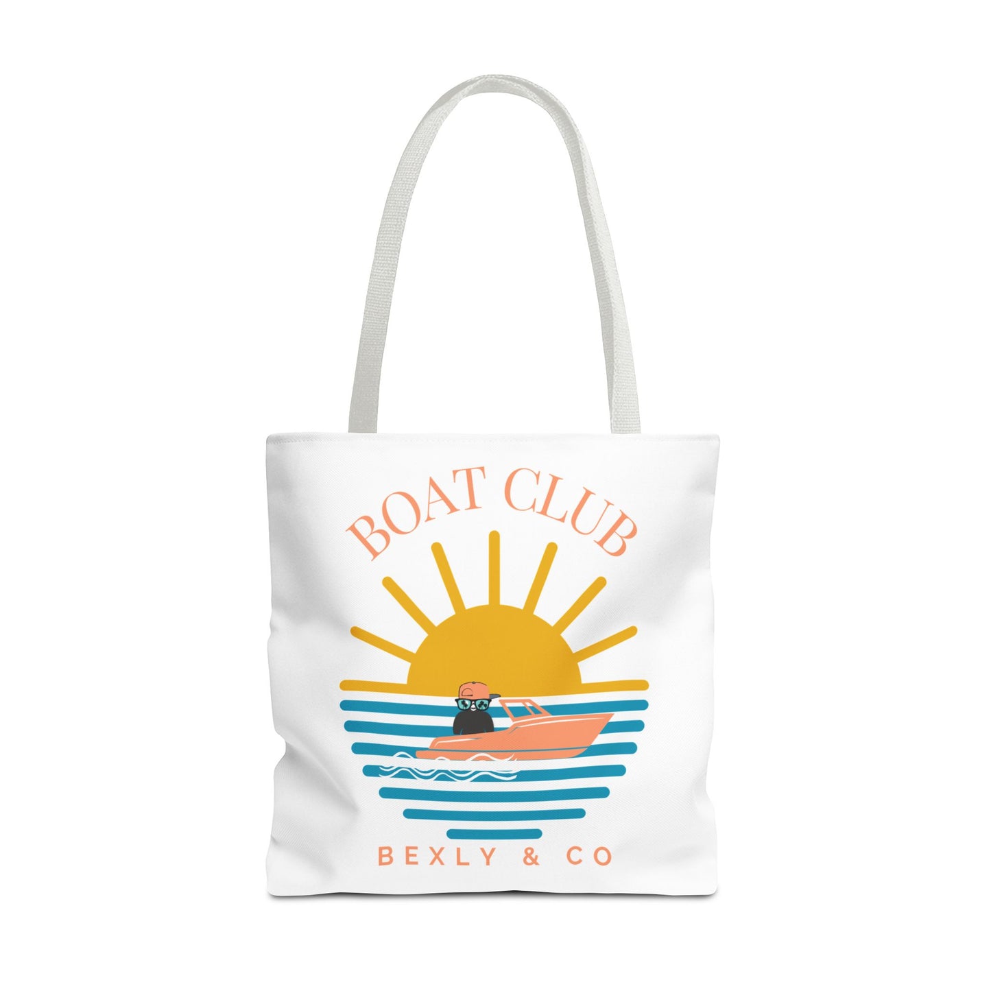 Boat Club Tote Bag - Summer Vibes & Fun Days on the Water