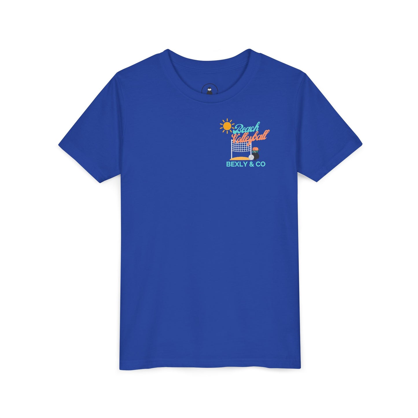 Youth Beach Volleyball Tee - Fun Summer Vibes for Kids