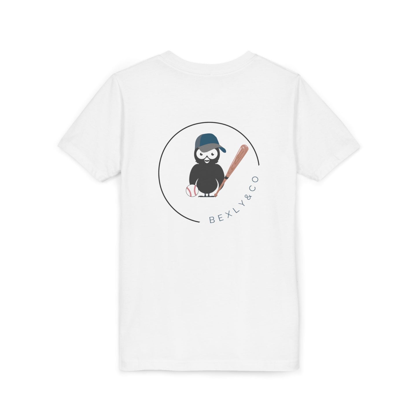Baseball Youth Tee - Cute Kids Short Sleeve Shirt for Sports Fans