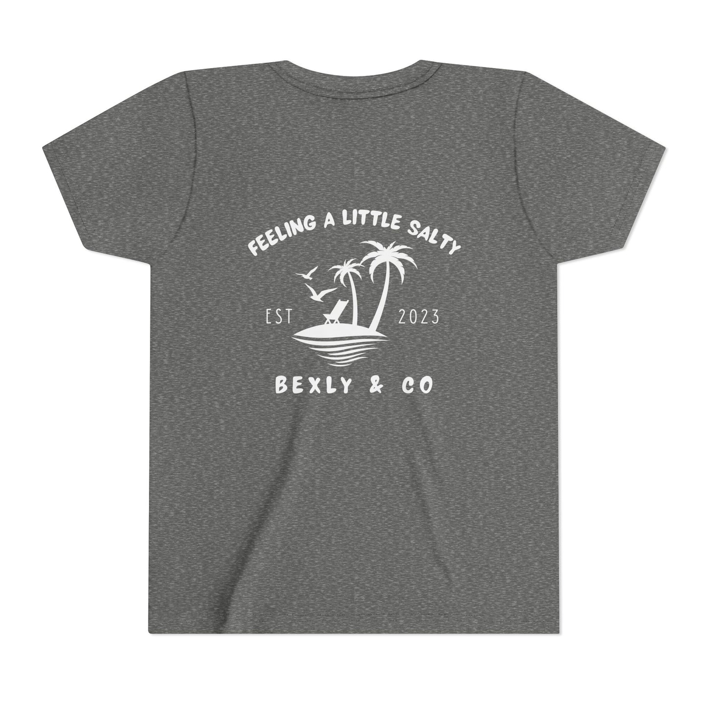 Youth Beach Vibes Tee, Summer T-Shirt, Kids Graphic Shirt, Vacation Apparel, Beach Party Outfit, Tropical Style Shirt