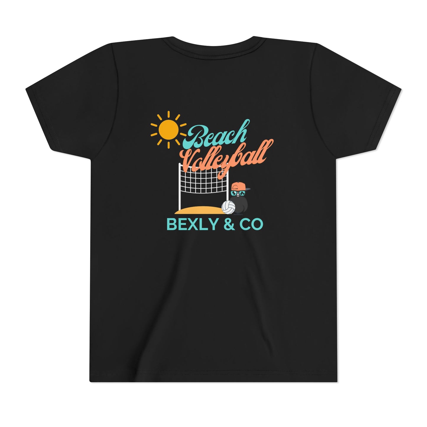 Youth Beach Volleyball Tee - Fun Summer Vibes for Kids