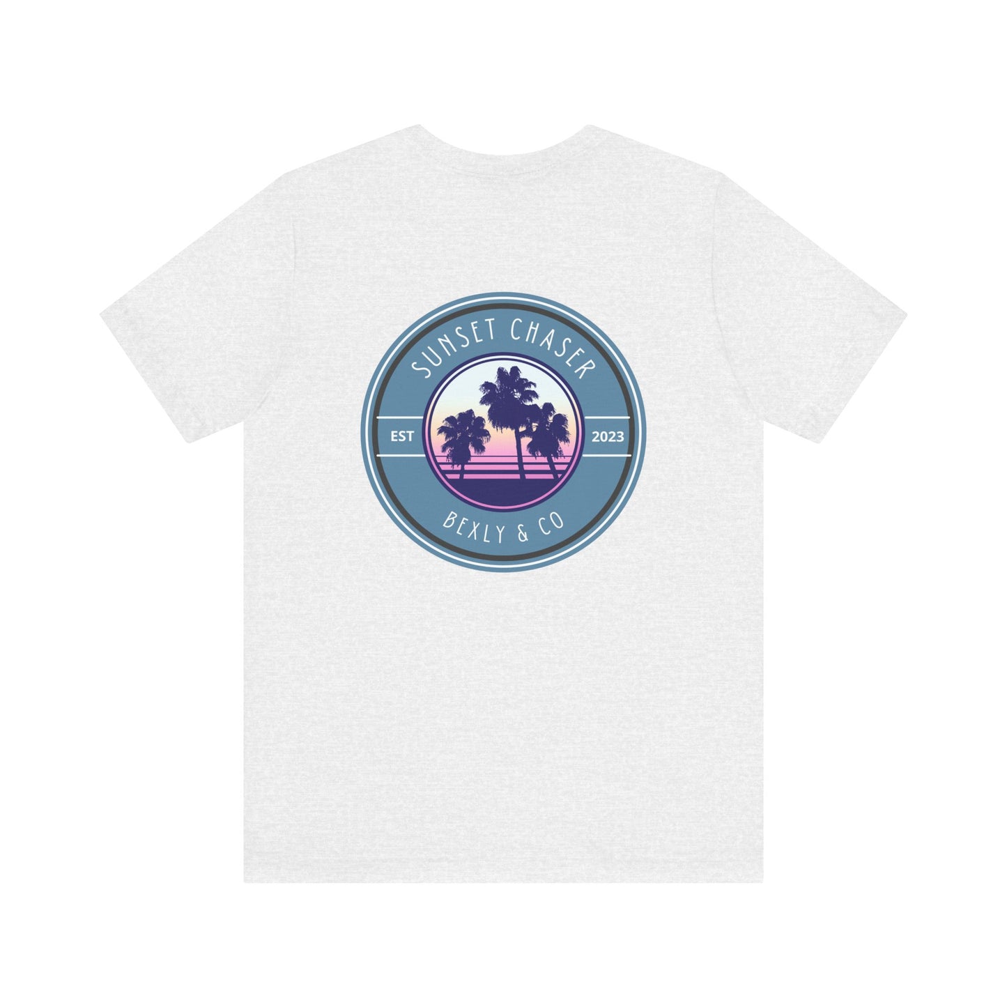 Sunset Chaser Beach Tee, Unisex T-Shirt, Summer Vibe Shirt, Beach Lover Gift, Vacation Wear, Casual Outfit